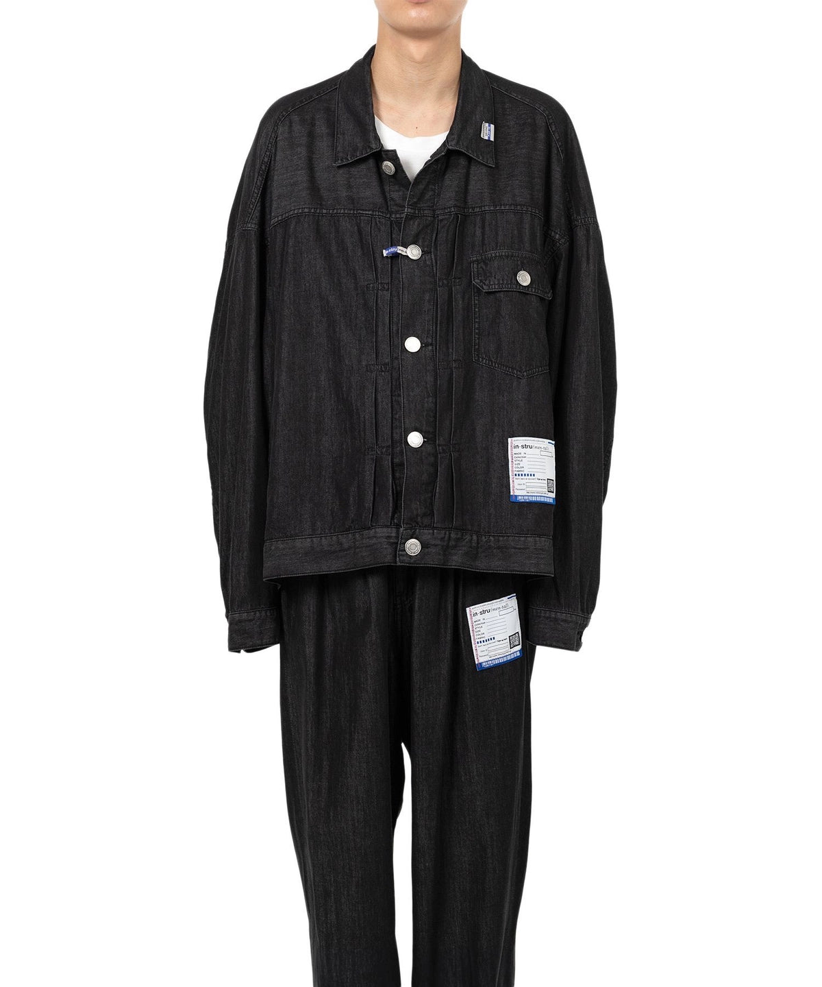 Maison MIHARA YASUHIRO in・stru(men-tal). / Cotton Tencel Denim Jacket (I12BL001)