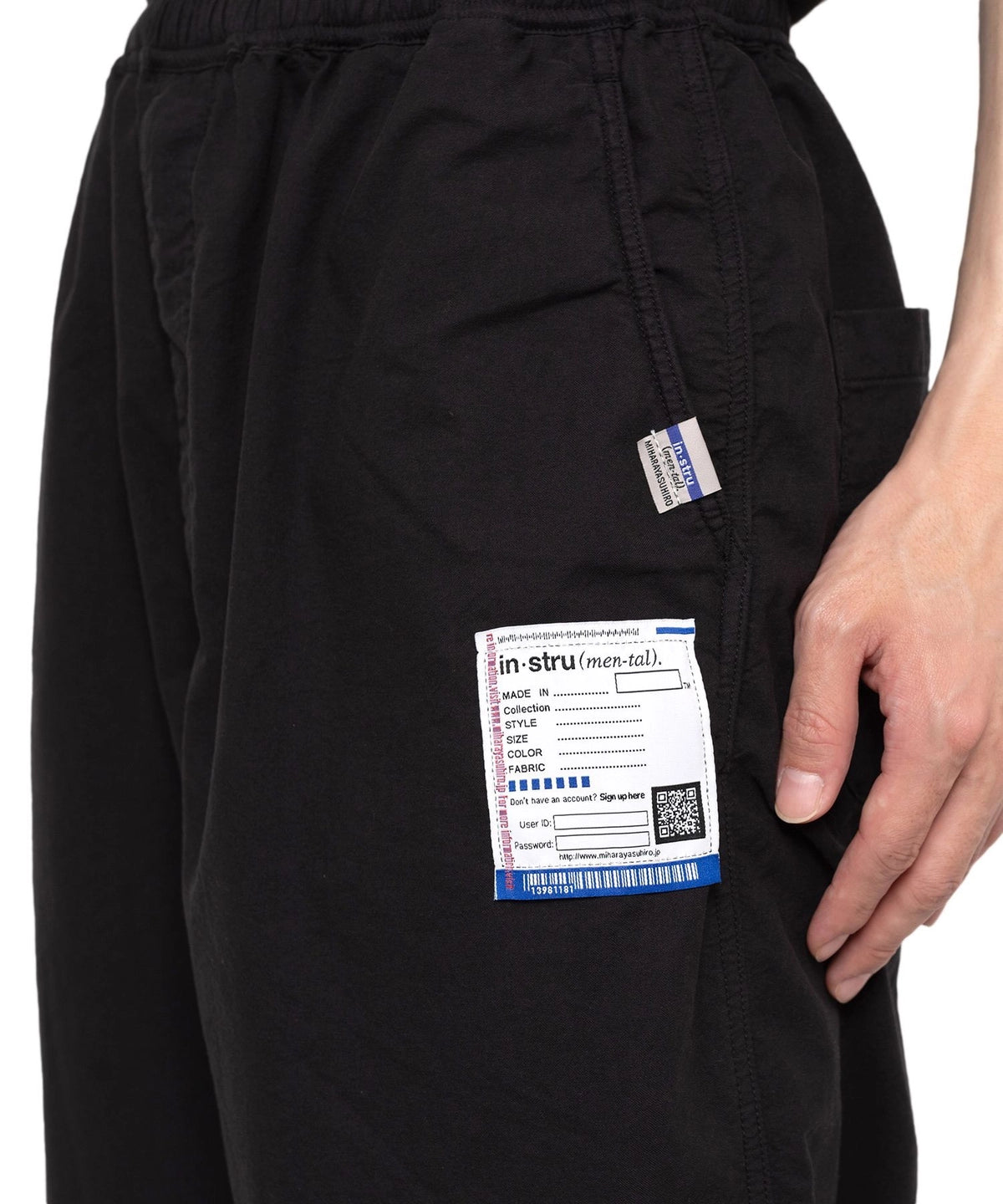 Maison MIHARA YASUHIRO in・stru(men-tal). / Light Oxford Easy Pants (I13PT032)