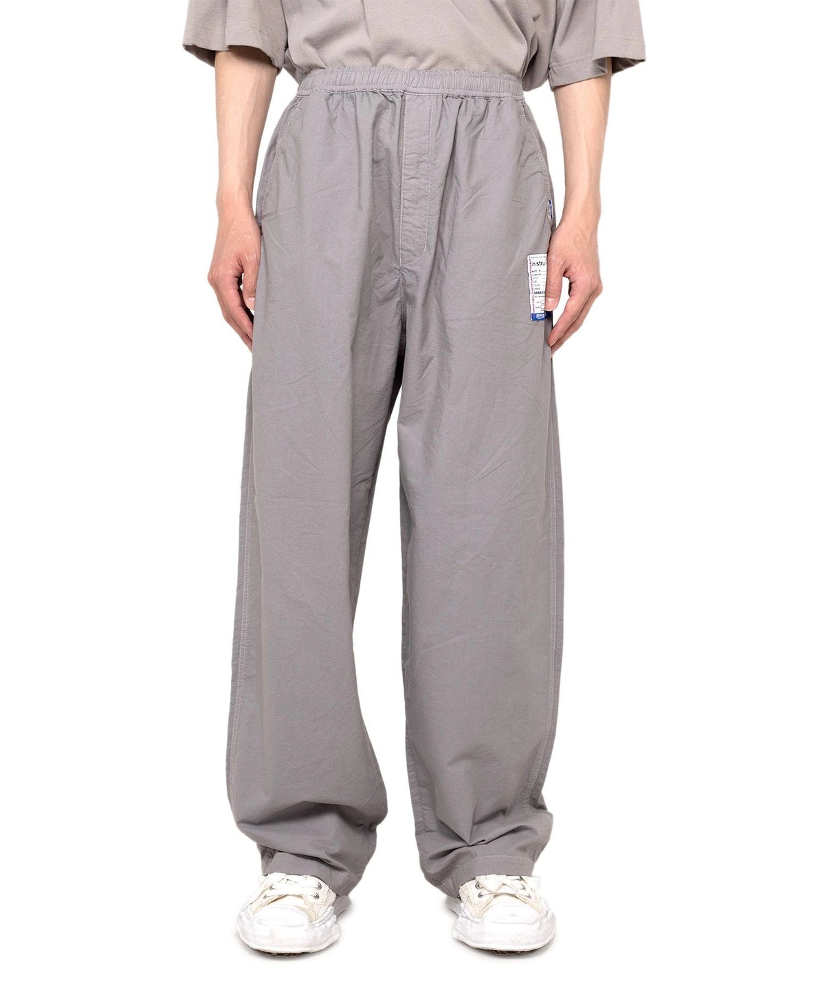 Maison MIHARA YASUHIRO in・stru(men-tal). / Light Oxford Easy Pants (I13PT032)