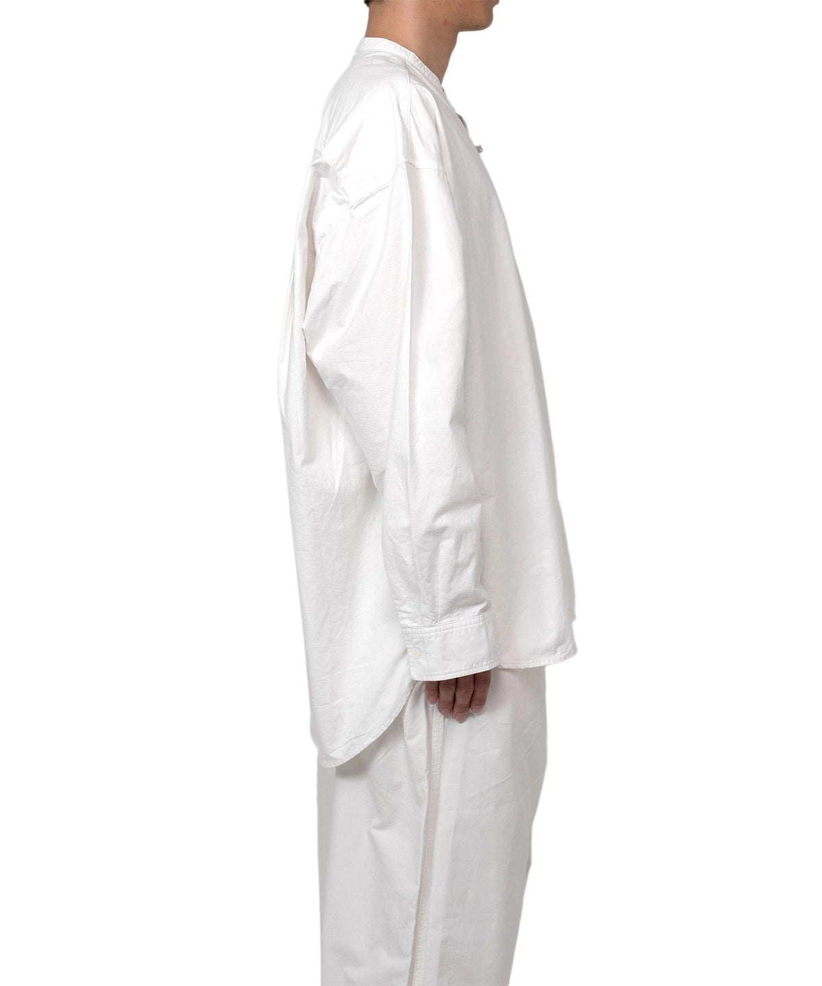 Maison MIHARA YASUHIRO in・stru(men-tal). / Band Collar Long Sleeve Shirt (I13SH031)