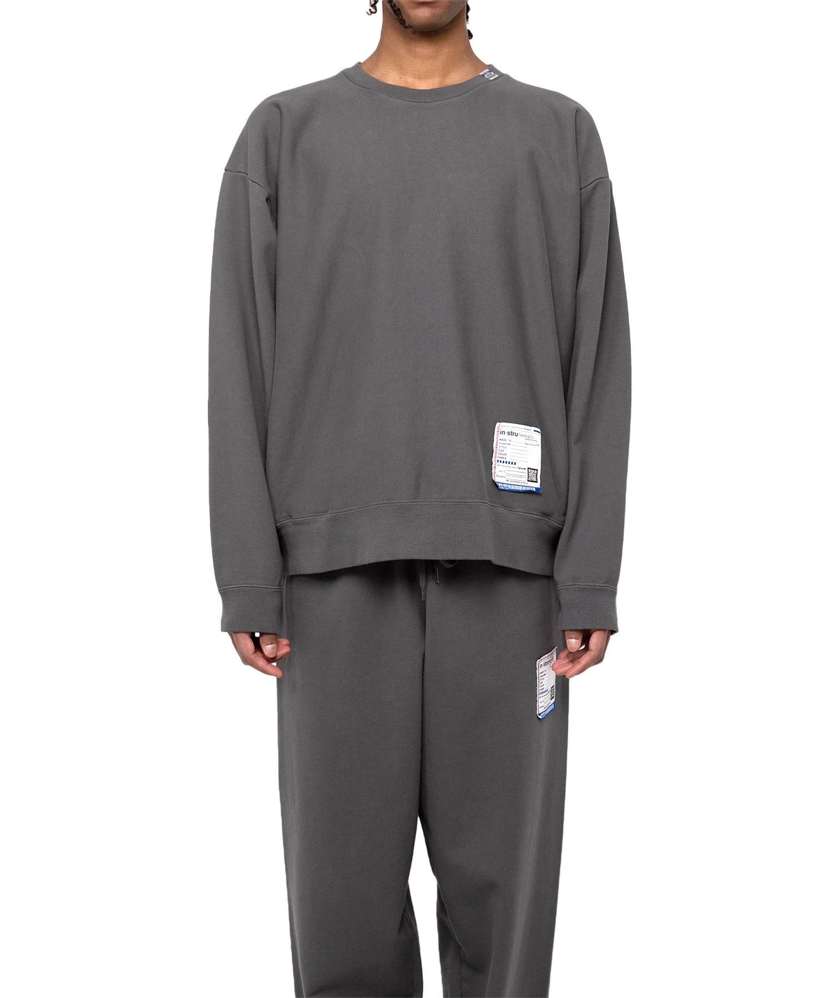 Maison MIHARA YASUHIRO in・stru(men-tal). / French Terry Pullover Sweatshirt (I12PO502)