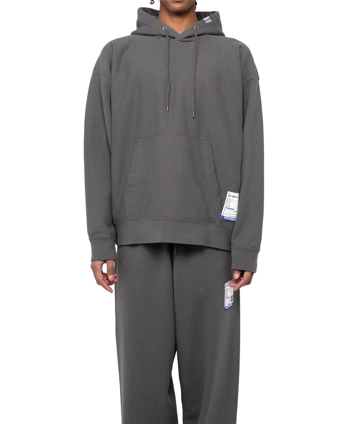 Maison MIHARA YASUHIRO in・stru(men-tal). / French Terry Hooded Sweatshirt (I12HD501)