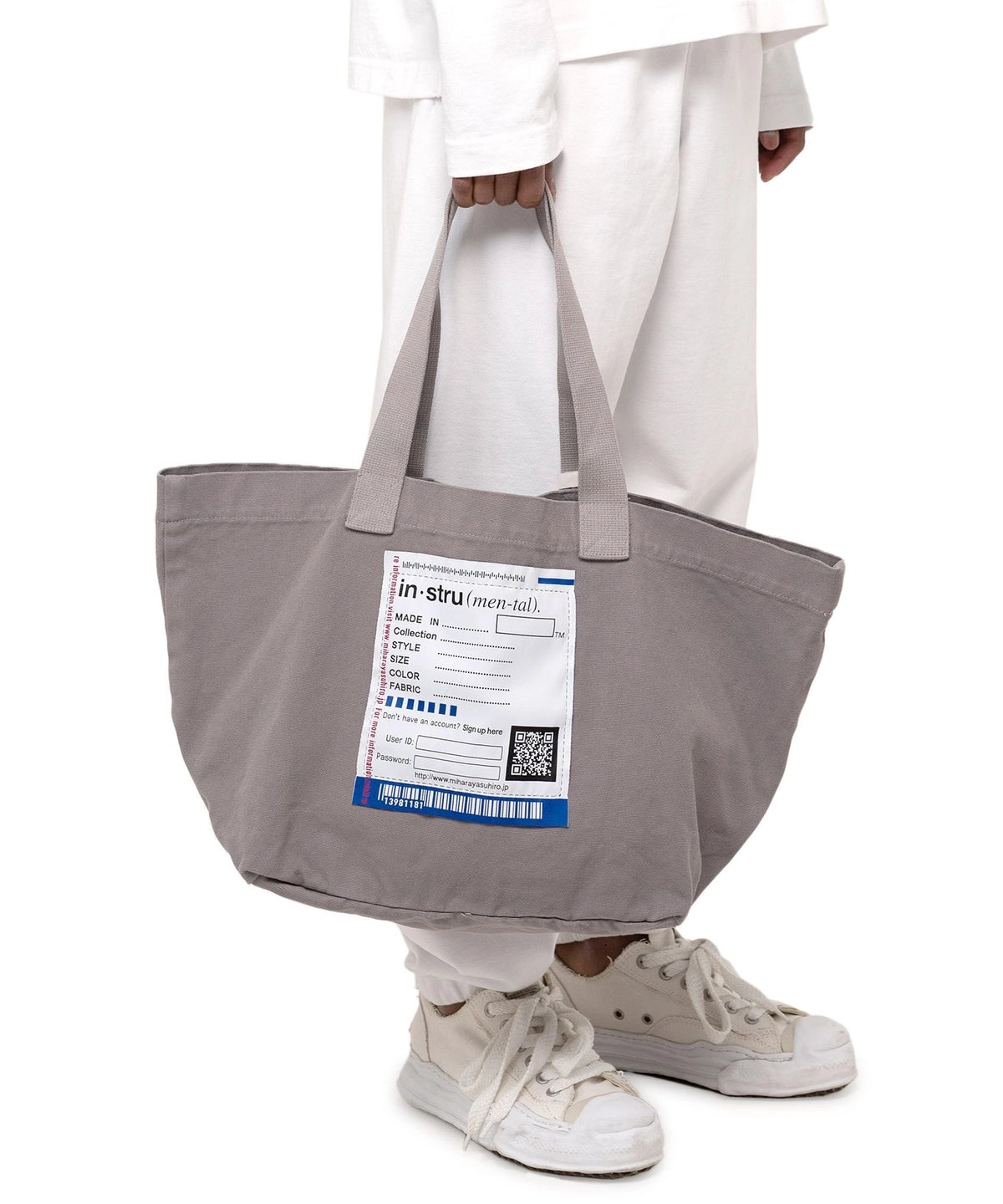 Maison MIHARA YASUHIRO in・stru(men-tal). / Big Name Tote Bag (I12BG701)