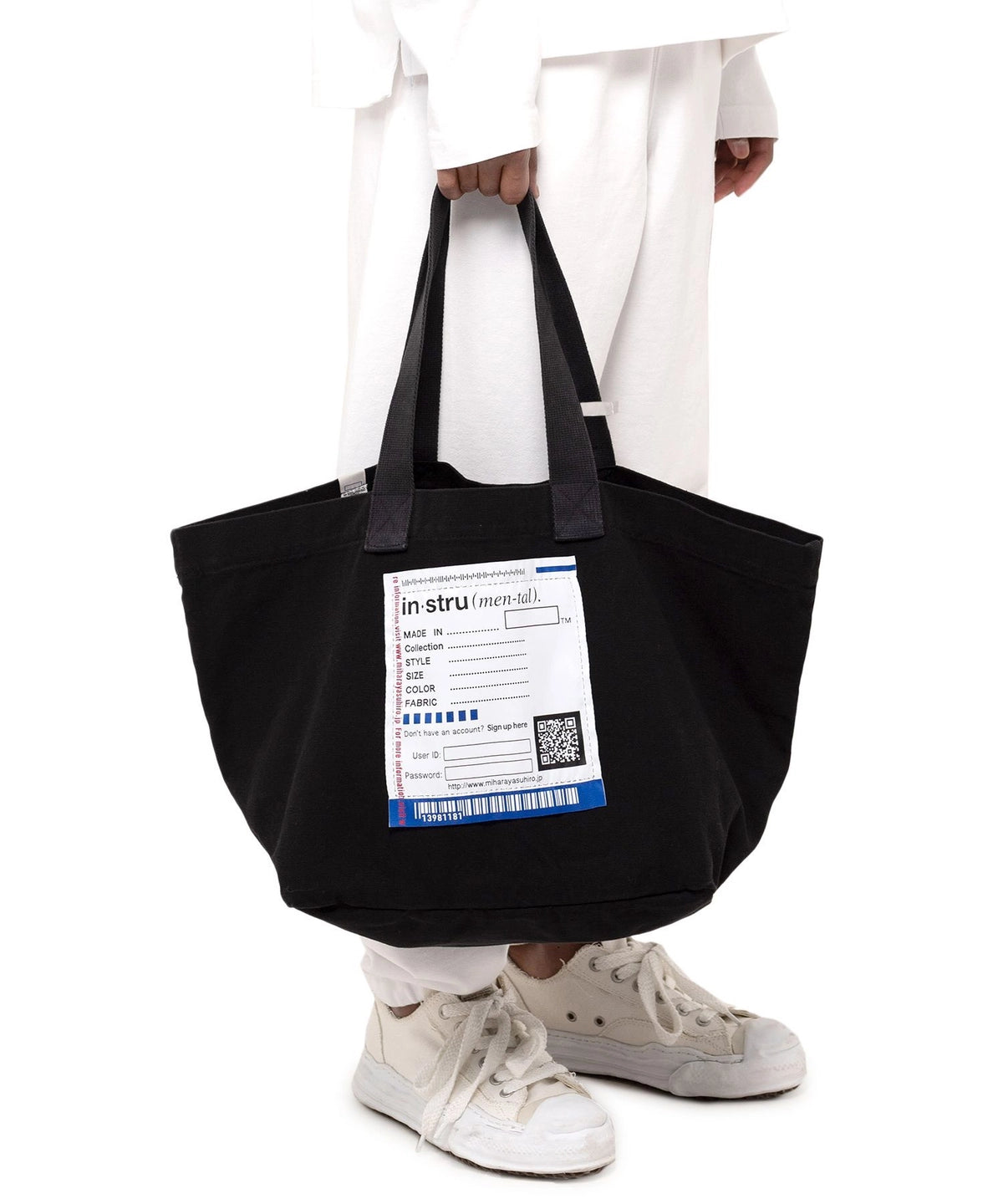 Maison MIHARA YASUHIRO in・stru(men-tal). / Big Name Tote Bag (I12BG701)