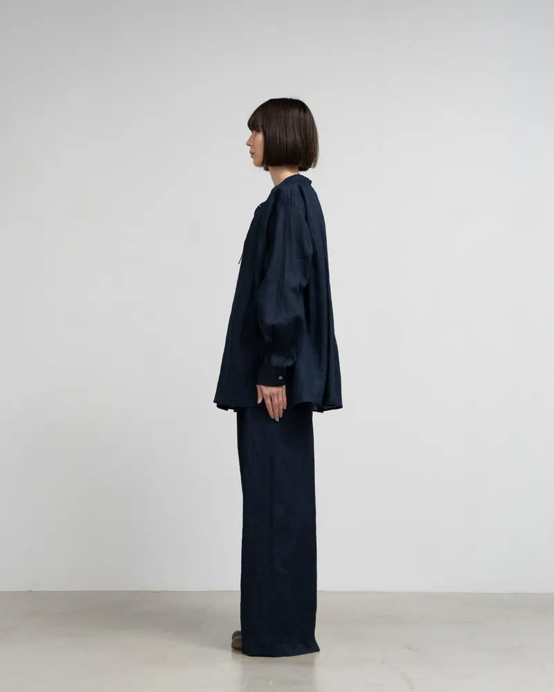 Graphpaper / Linen Smock Blouse (GL241-50277B)