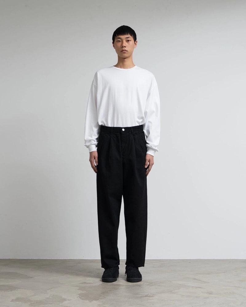 Graphpaper / Selvage Denim Two Tuck Tapered Pants (GU253-40060RB)