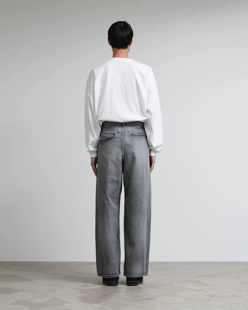 Graphpaper / Selvage Denim Two Tuck Pants (GU253-40061LB)
