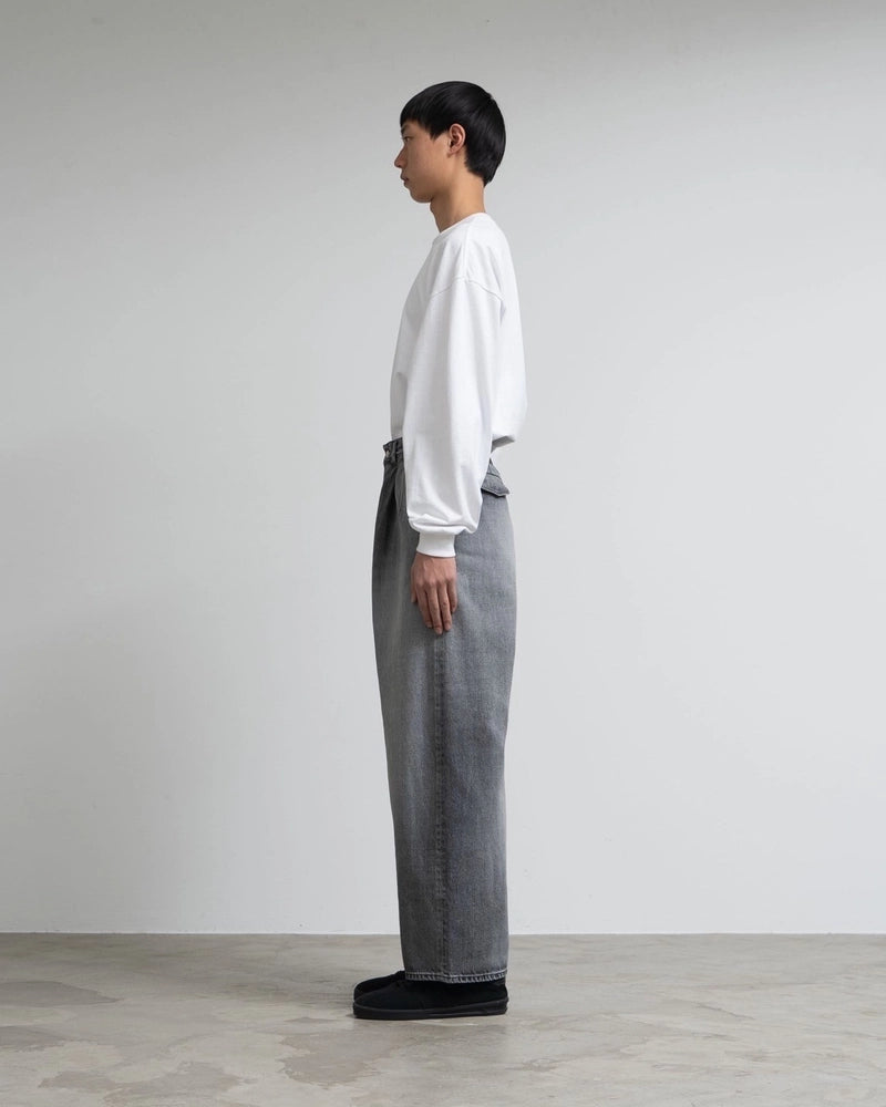 Graphpaper / Selvage Denim Two Tuck Pants (GU253-40061LB)