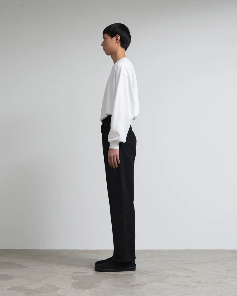Graphpaper / Selvage Denim Five Pocket Wide Straight Pants (GU253-40059RB)
