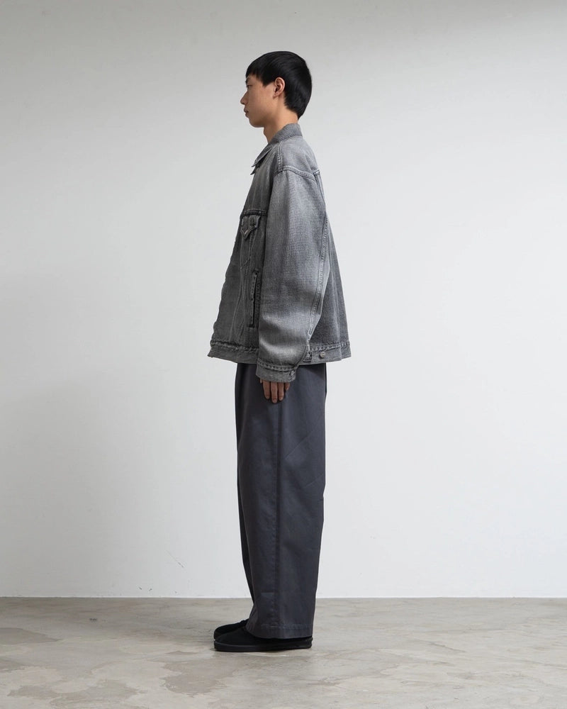Graphpaper / Selvage Denim Trucker Jacket (GM253-20055LB)