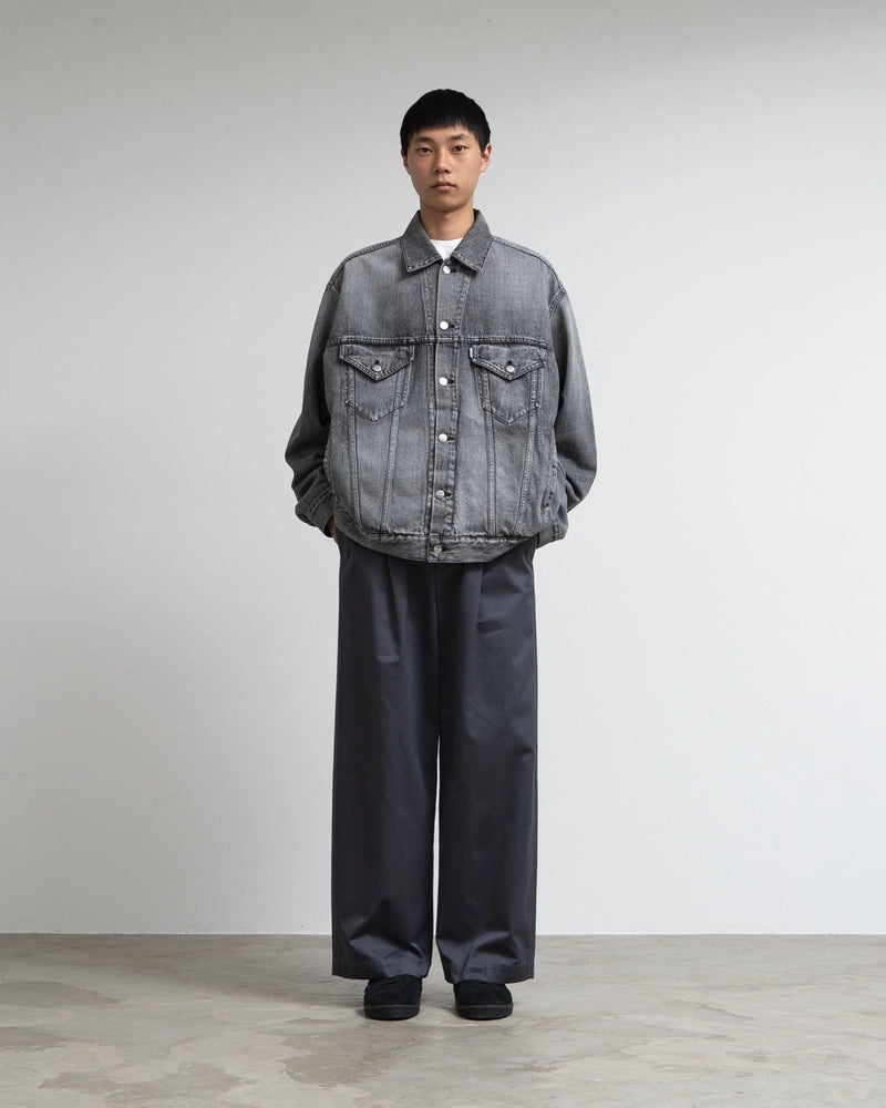 Graphpaper / Selvage Denim Trucker Jacket (GM253-20055LB)