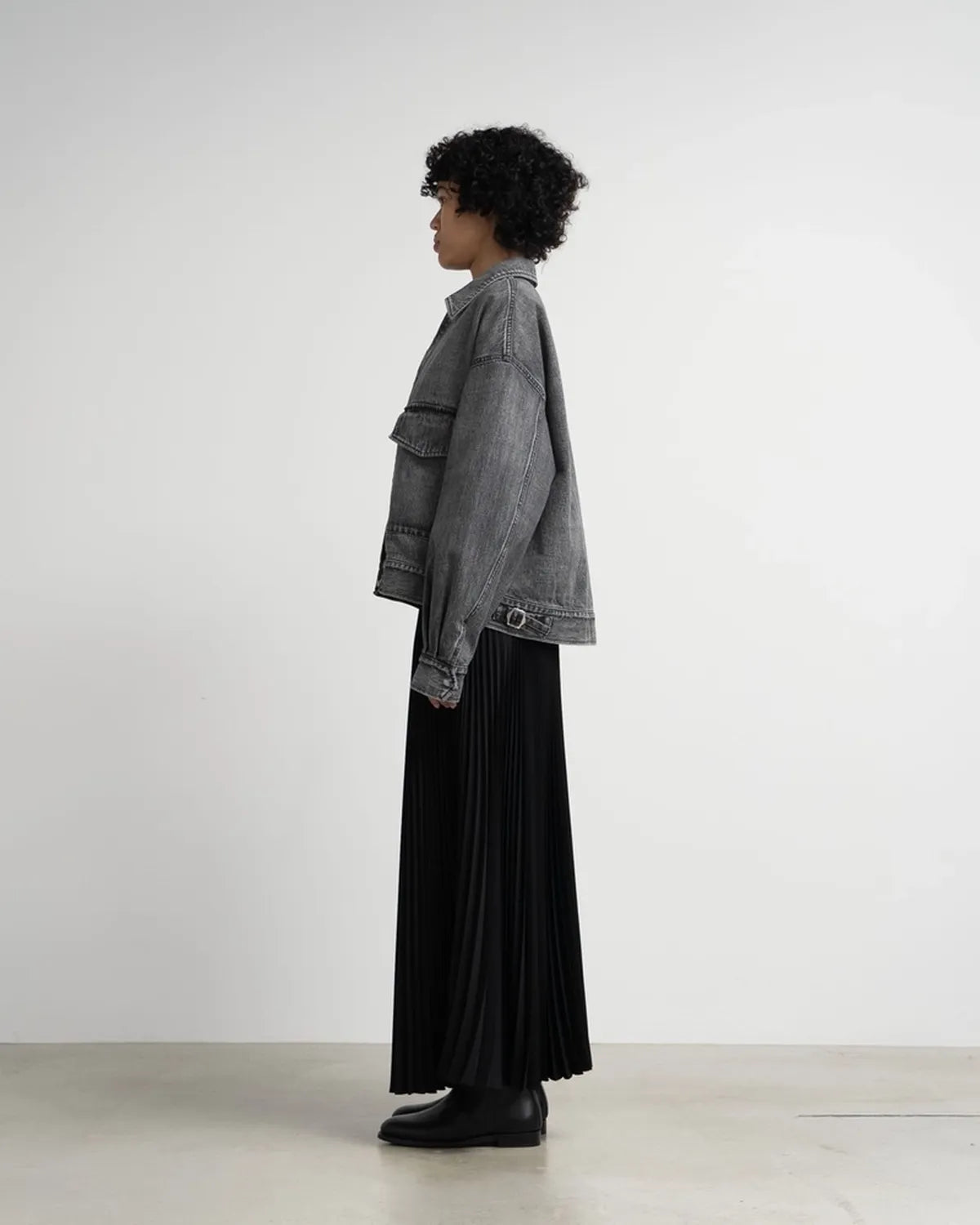 Graphpaper / Selvage Denim Zip Jacket (GL253-20057LB)