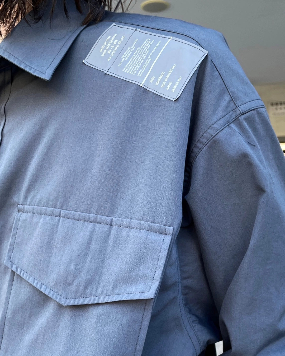 N.HOOLYWOOD TEST PRODUCT EXCHANGE SERVICE / CPO SHIRT (9251-SH01-005)