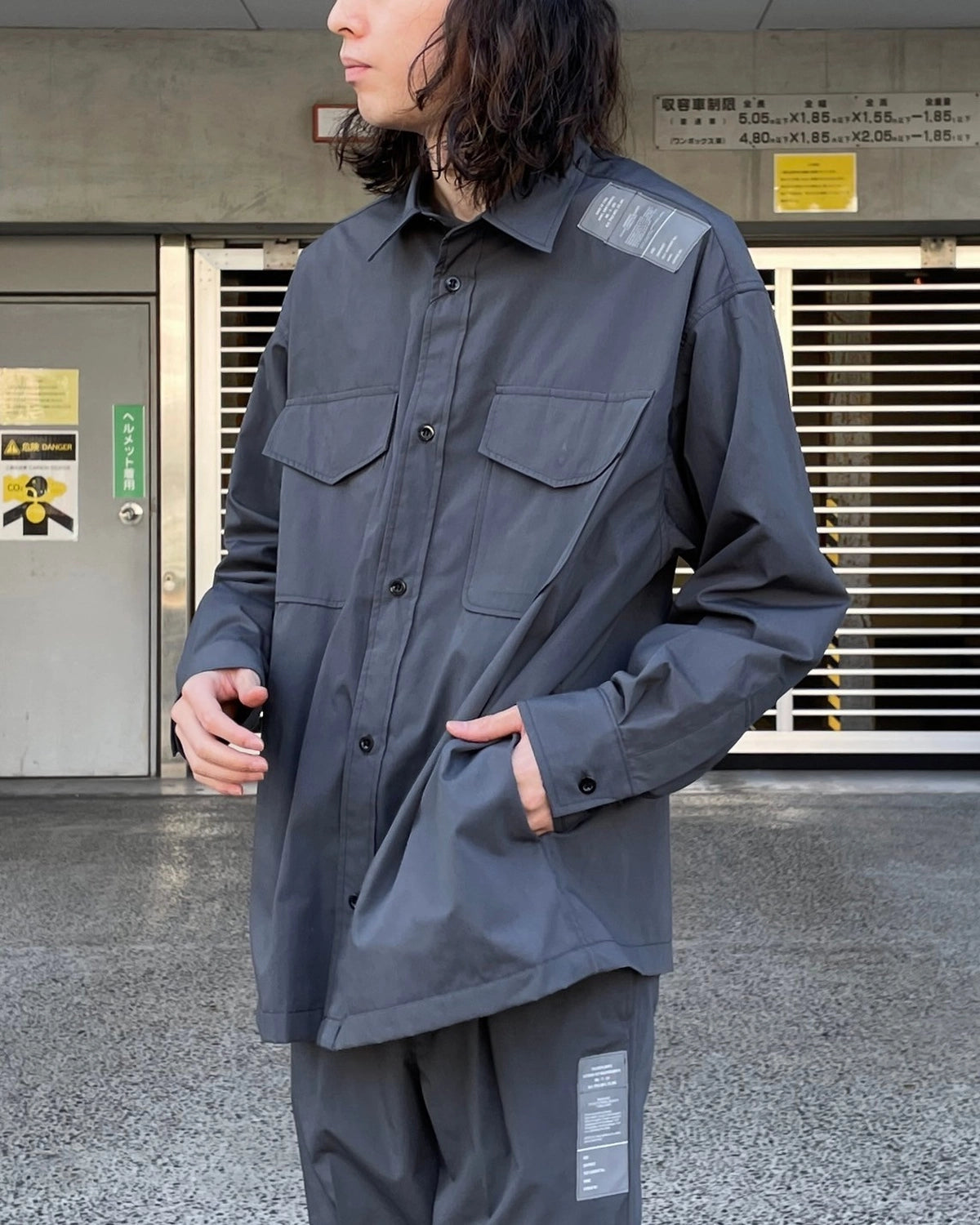 N.HOOLYWOOD TEST PRODUCT EXCHANGE SERVICE / CPO SHIRT (9251-SH01-005)