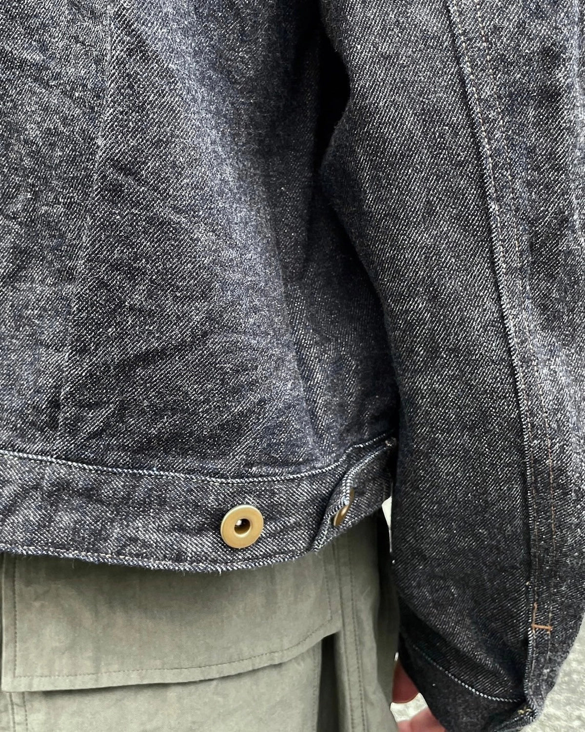 blurhms / 12.9oz Denim Zip Jacket (BHS25S005)