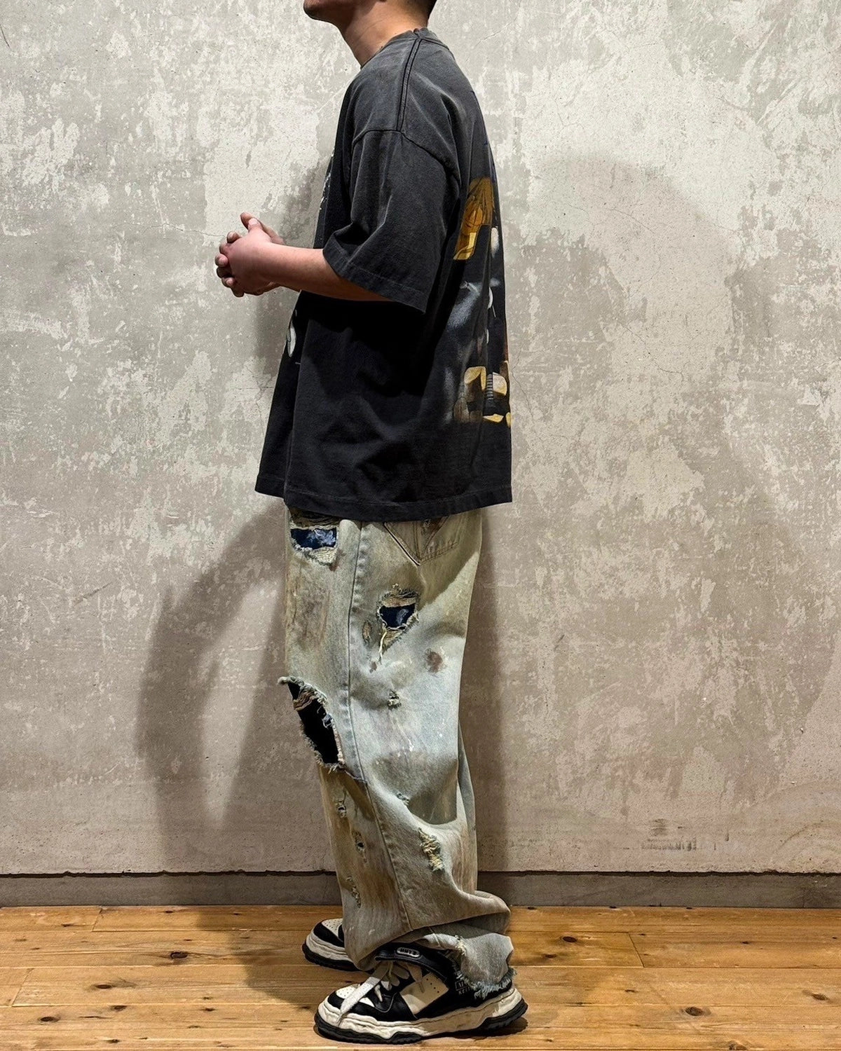 ©︎SAINT Mxxxxxx × COWBOY BEBOP / CB_SS TEE (SM-HR8-0000-C04)