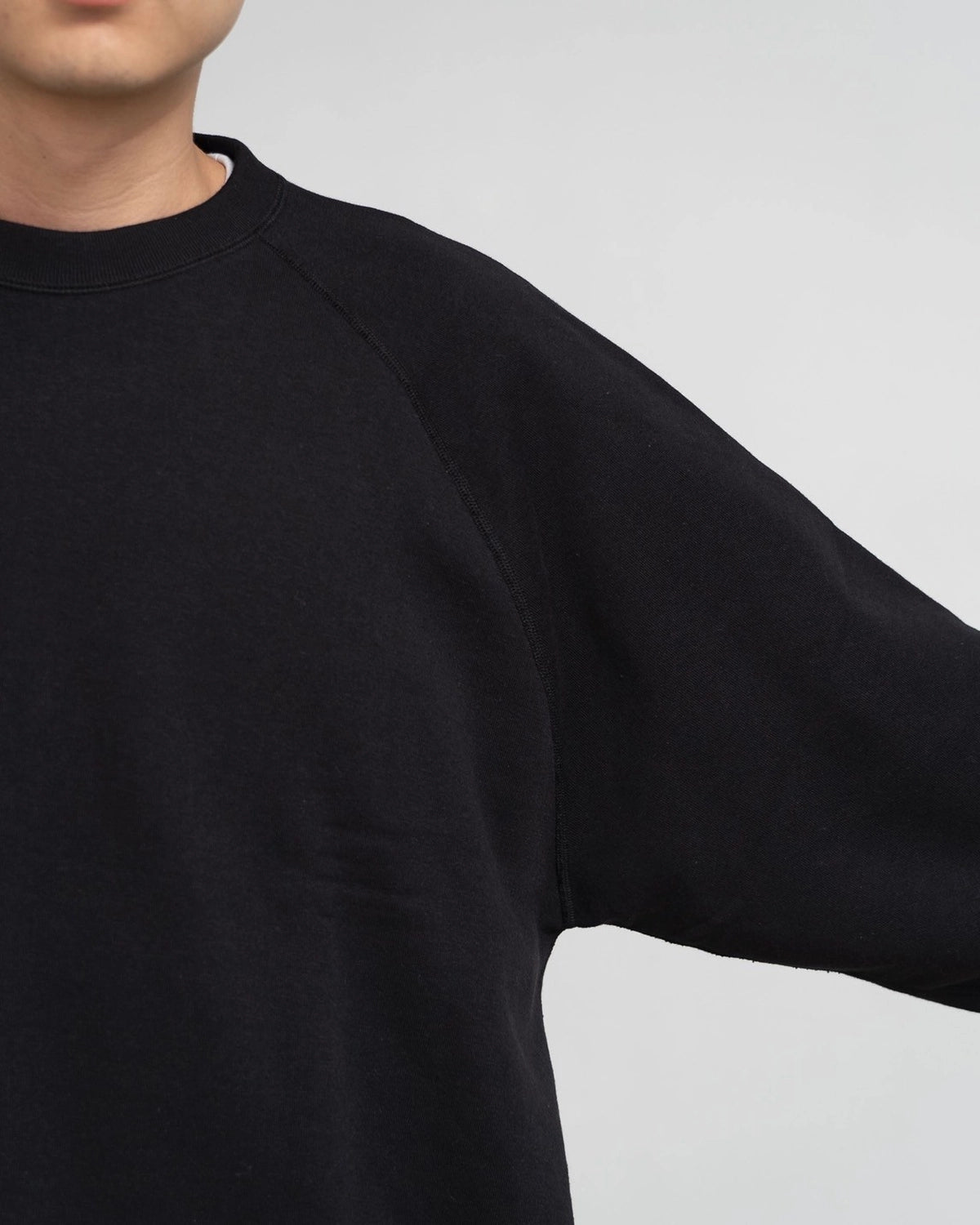 Graphpaper / LOOPWHEELER for Graphpaper Raglan Sweat (GU253-70701B)