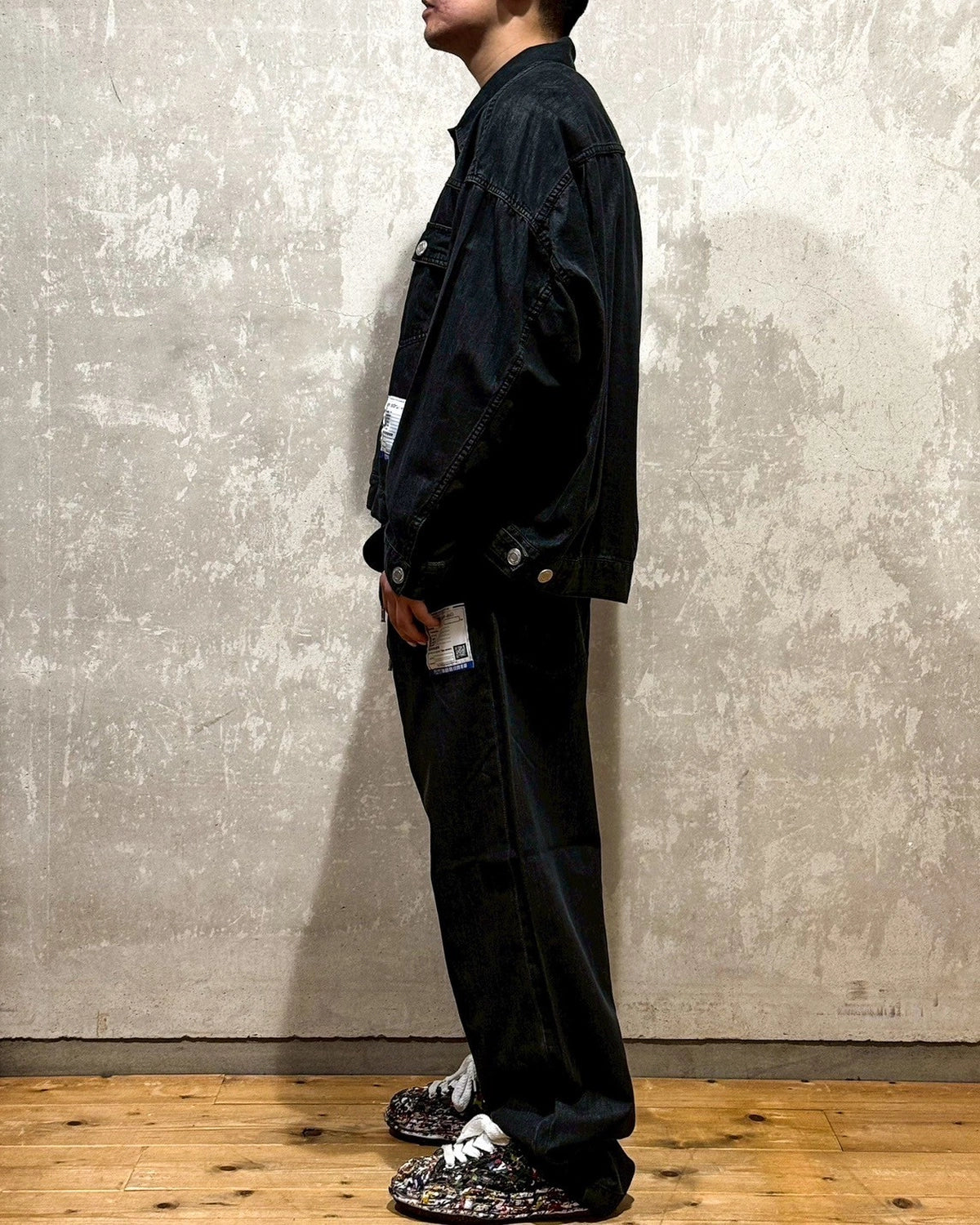 Maison MIHARA YASUHIRO in・stru(men-tal). / Cotton Tencel Denim Jacket (I12BL001)
