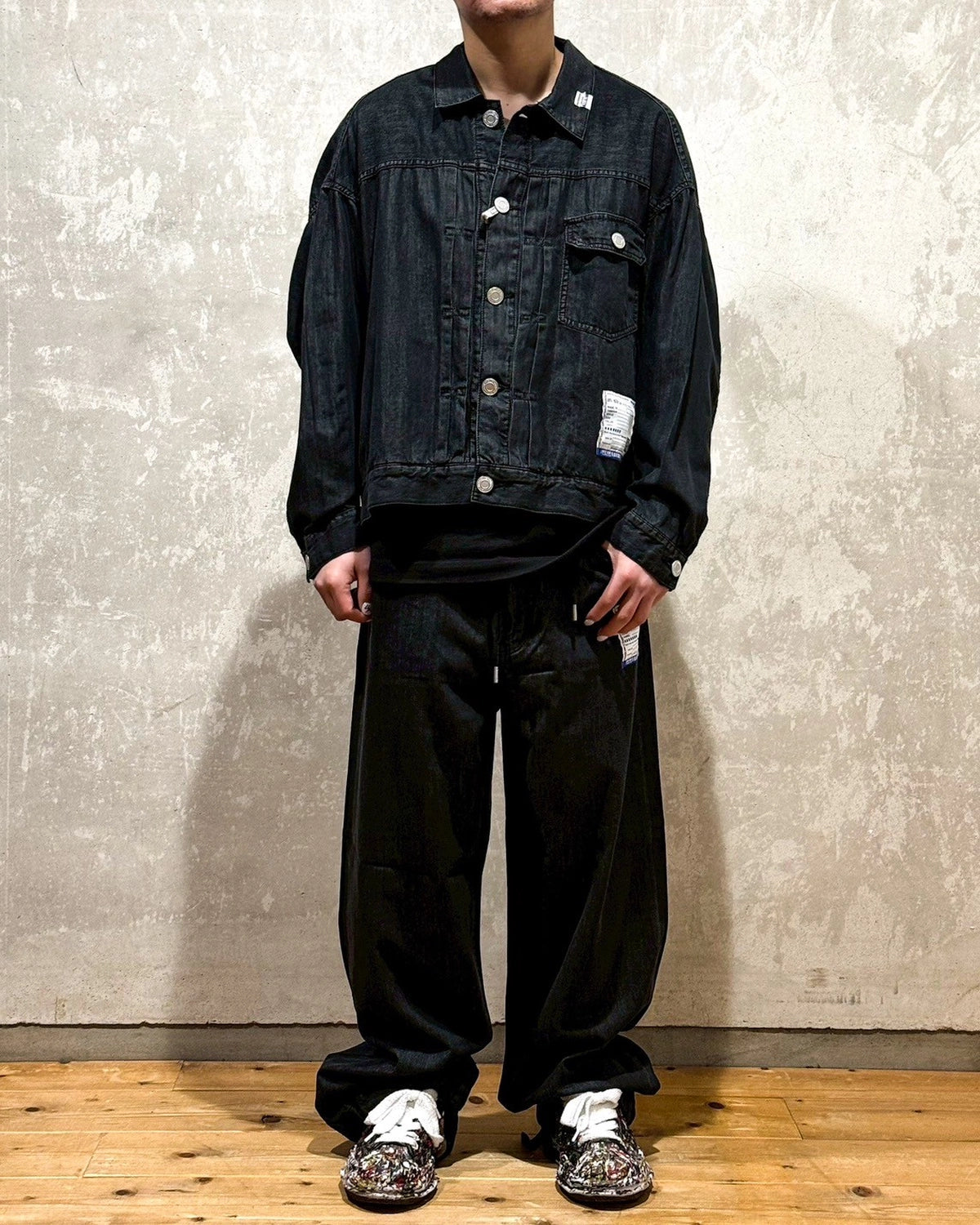 Maison MIHARA YASUHIRO in・stru(men-tal). / Cotton Tencel Denim Jacket (I12BL001)
