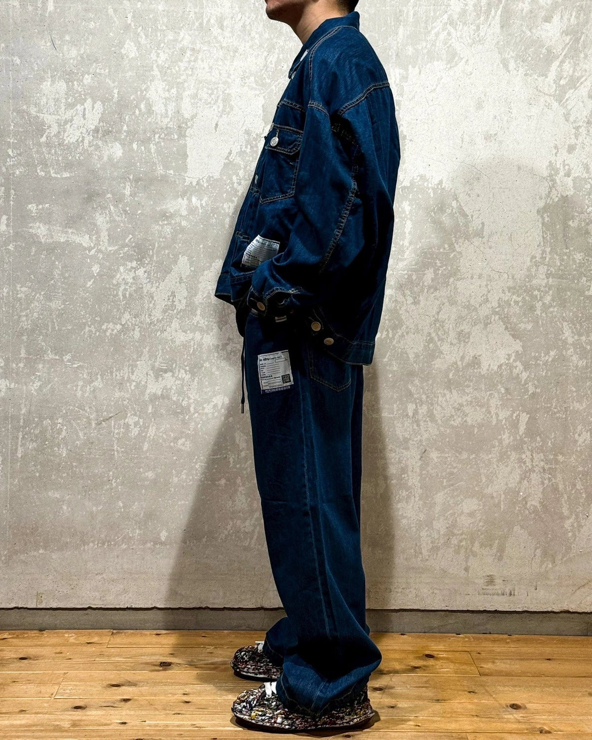 Maison MIHARA YASUHIRO in・stru(men-tal). / Cotton Tencel Denim Jacket (I12BL001)