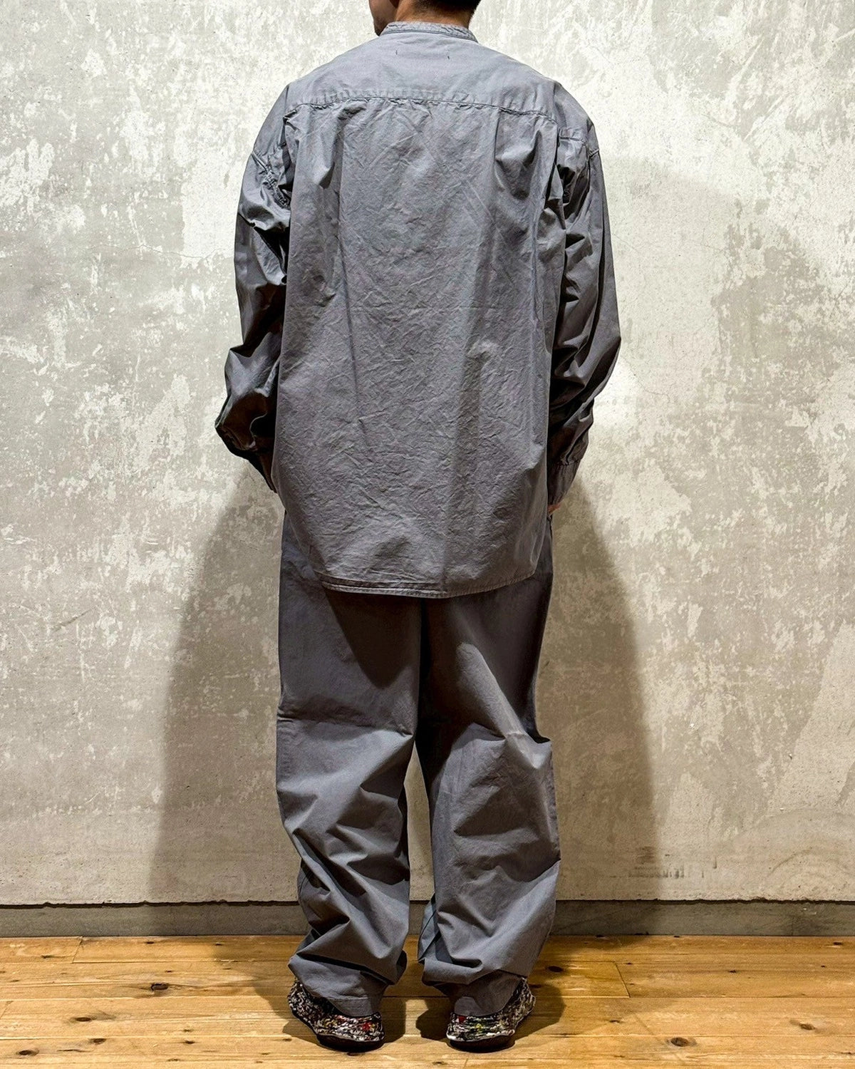 Maison MIHARA YASUHIRO in・stru(men-tal). / Band Collar Long Sleeve Shirt (I13SH031)