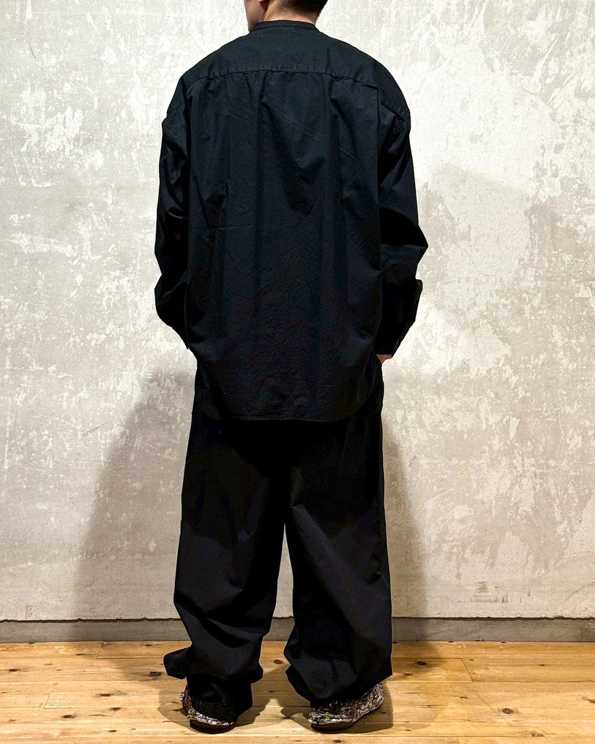 Maison MIHARA YASUHIRO in・stru(men-tal). / Band Collar Long Sleeve Shirt (I13SH031)