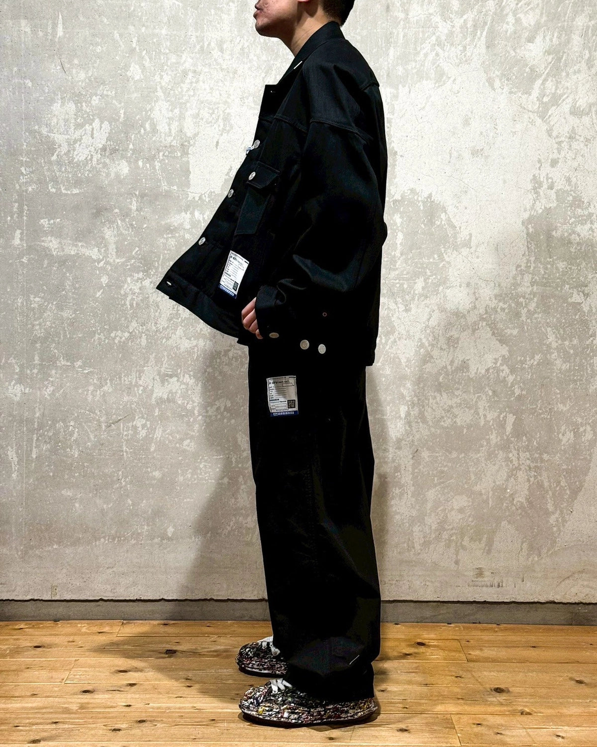 Maison MIHARA YASUHIRO in・stru(men-tal). / Selvage Denim Jacket (I13BL021)