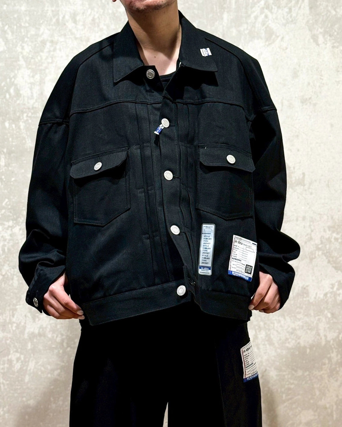 Maison MIHARA YASUHIRO in・stru(men-tal). / Selvage Denim Jacket (I13BL021)
