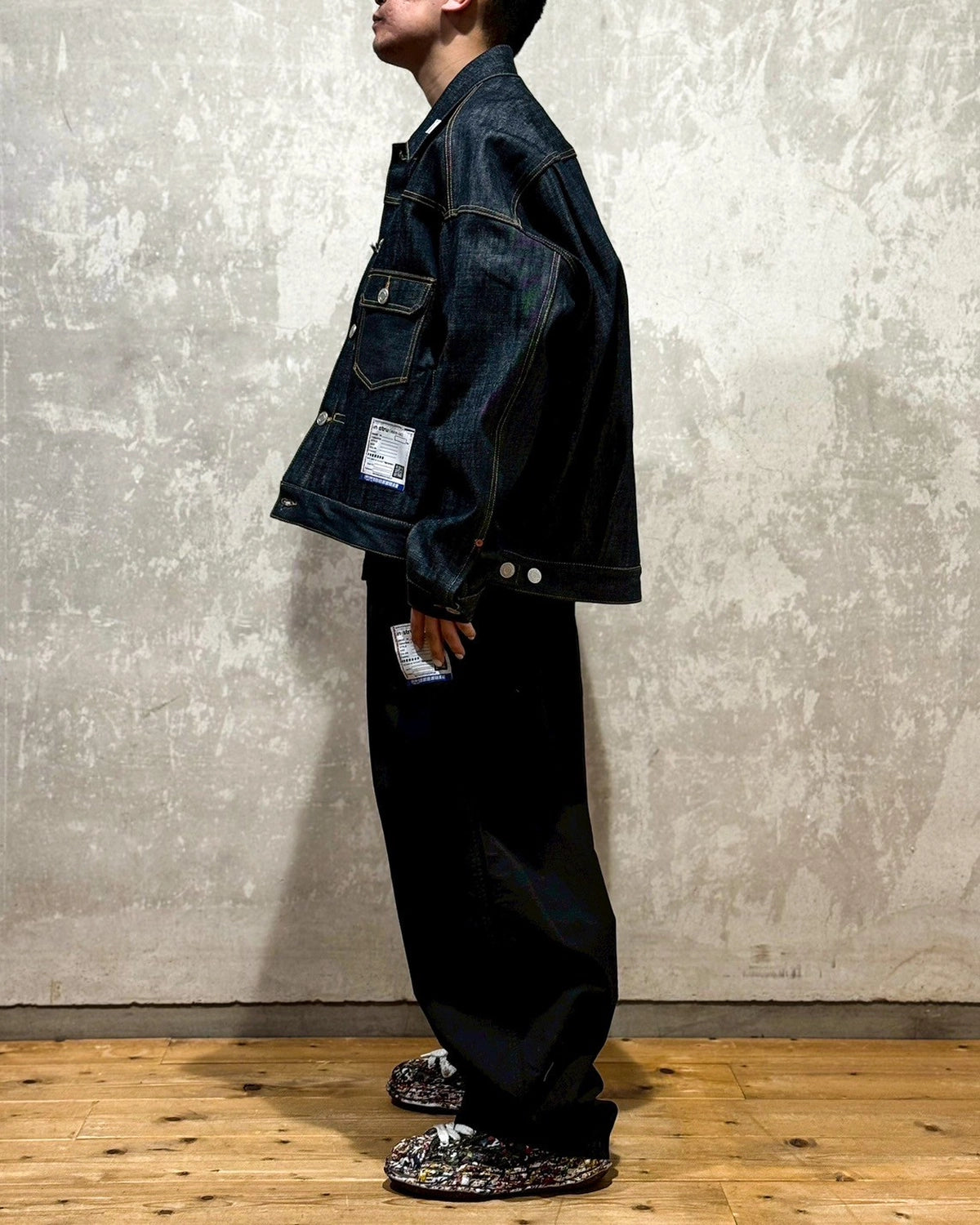 Maison MIHARA YASUHIRO in・stru(men-tal). / Selvage Denim Jacket (I13BL021)