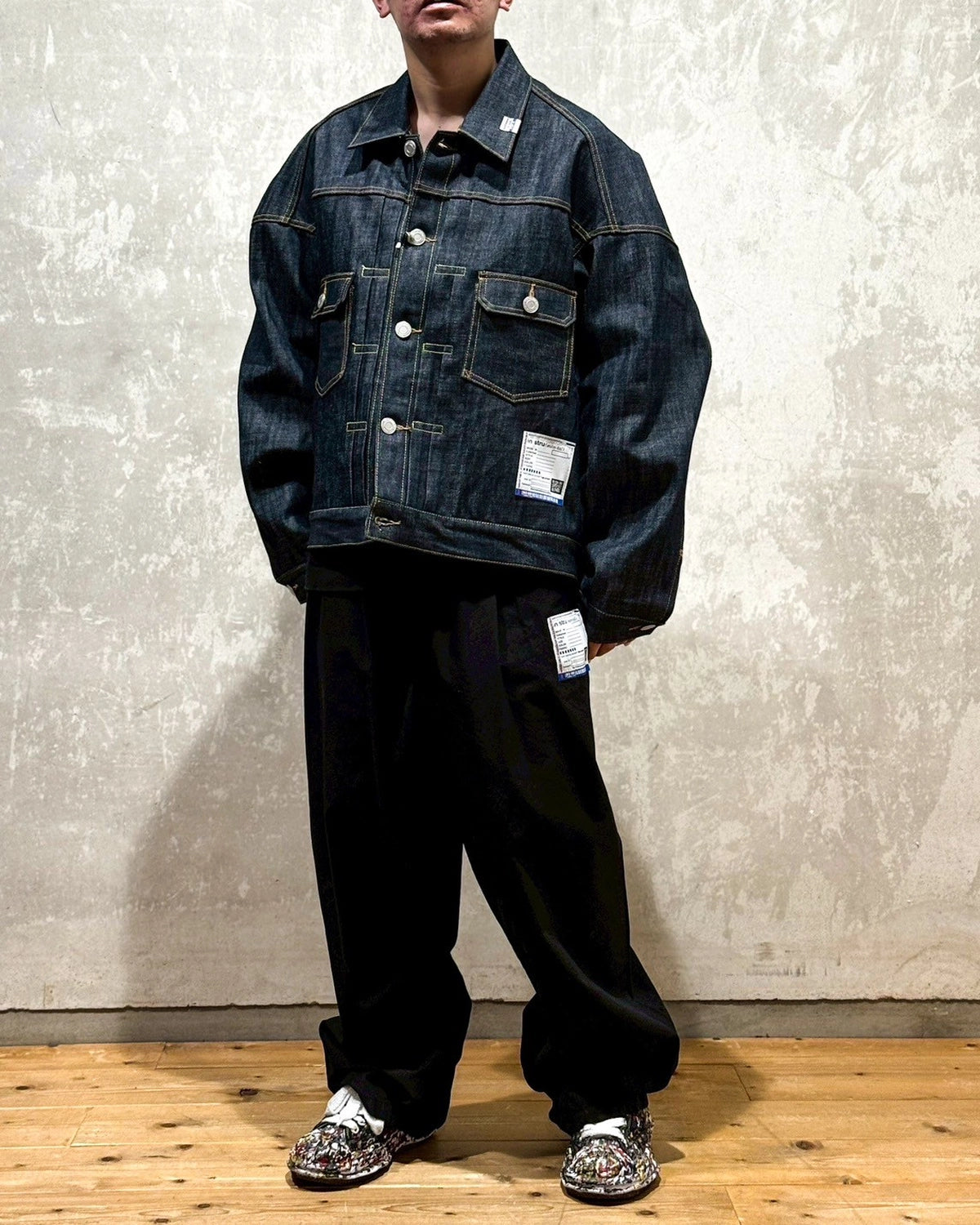 Maison MIHARA YASUHIRO in・stru(men-tal). / Selvage Denim Jacket (I13BL021)