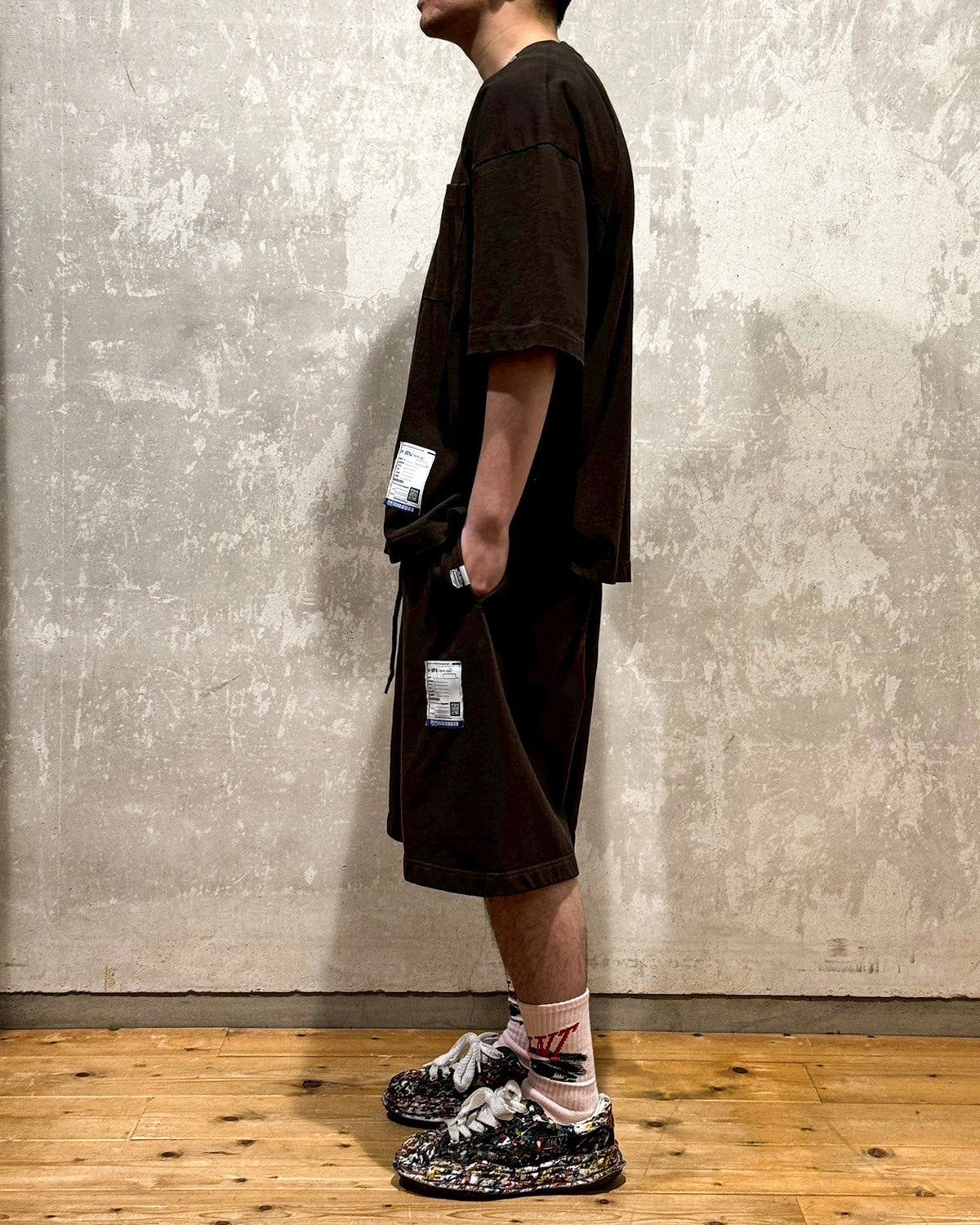 Maison MIHARA YASUHIRO in・stru(men-tal). / Heavy Weight Jersey Half-sleeve T-shirt (I12TS512)