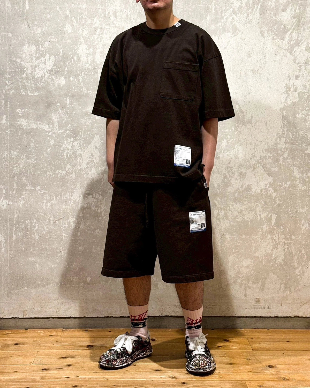 Maison MIHARA YASUHIRO in・stru(men-tal). / Heavy Weight Jersey Half-sleeve T-shirt (I12TS512)