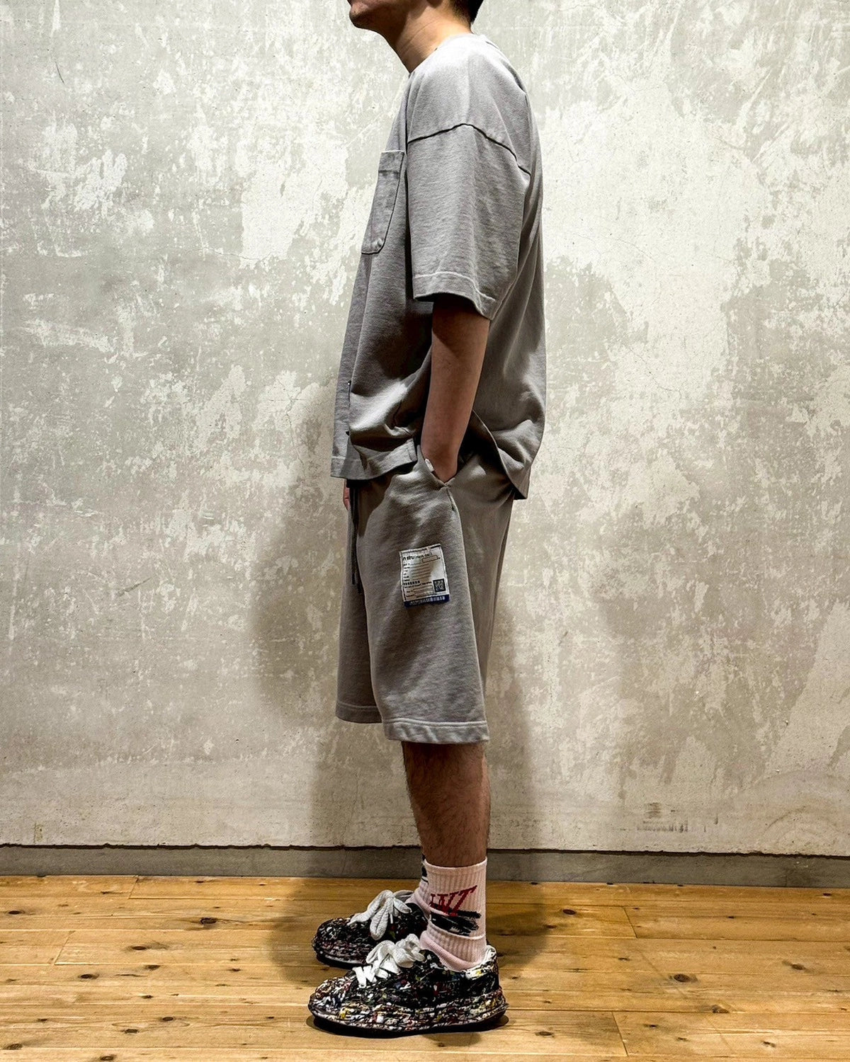 Maison MIHARA YASUHIRO in・stru(men-tal). / Heavy Weight Jersey Half-sleeve T-shirt (I12TS512)