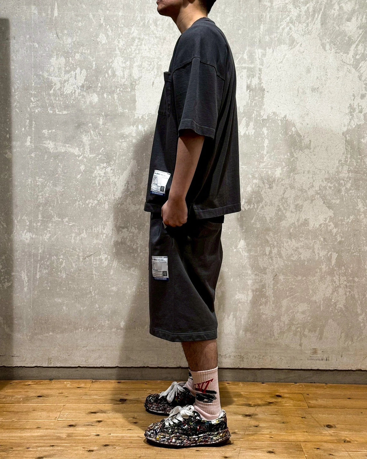 Maison MIHARA YASUHIRO in・stru(men-tal). / Heavy Weight Jersey Half-sleeve T-shirt (I12TS512)