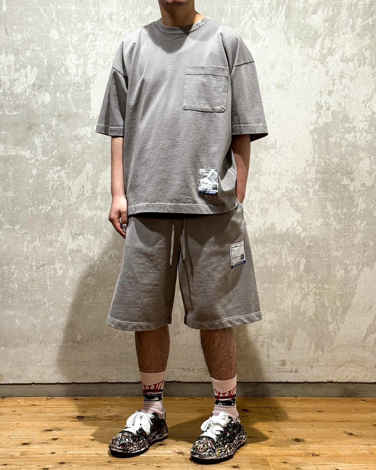 Maison MIHARA YASUHIRO in・stru(men-tal). / Heavy Weight Jersey Half-sleeve T-shirt (I12TS512)