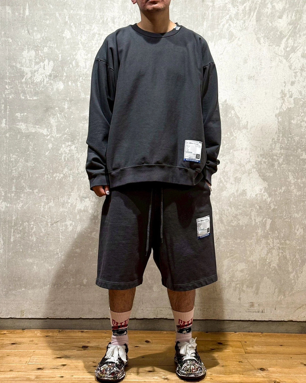 Maison MIHARA YASUHIRO in・stru(men-tal). / French Terry Pullover Sweatshirt (I12PO502)