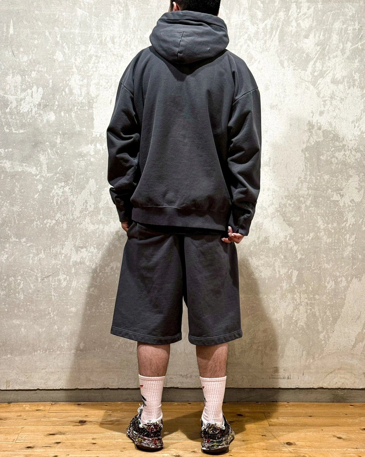 Maison MIHARA YASUHIRO in・stru(men-tal). / French Terry Hooded Sweatshirt (I12HD501)