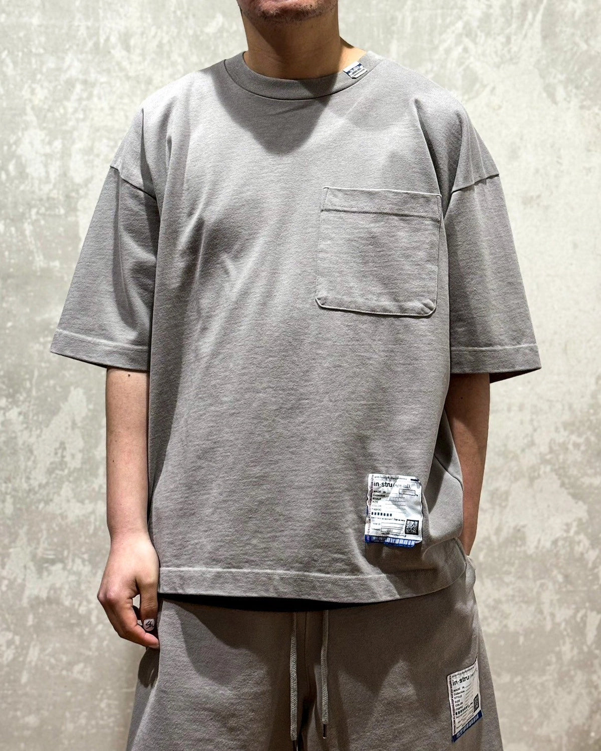 Maison MIHARA YASUHIRO in・stru(men-tal). / Heavy Weight Jersey Half-sleeve T-shirt (I12TS512)
