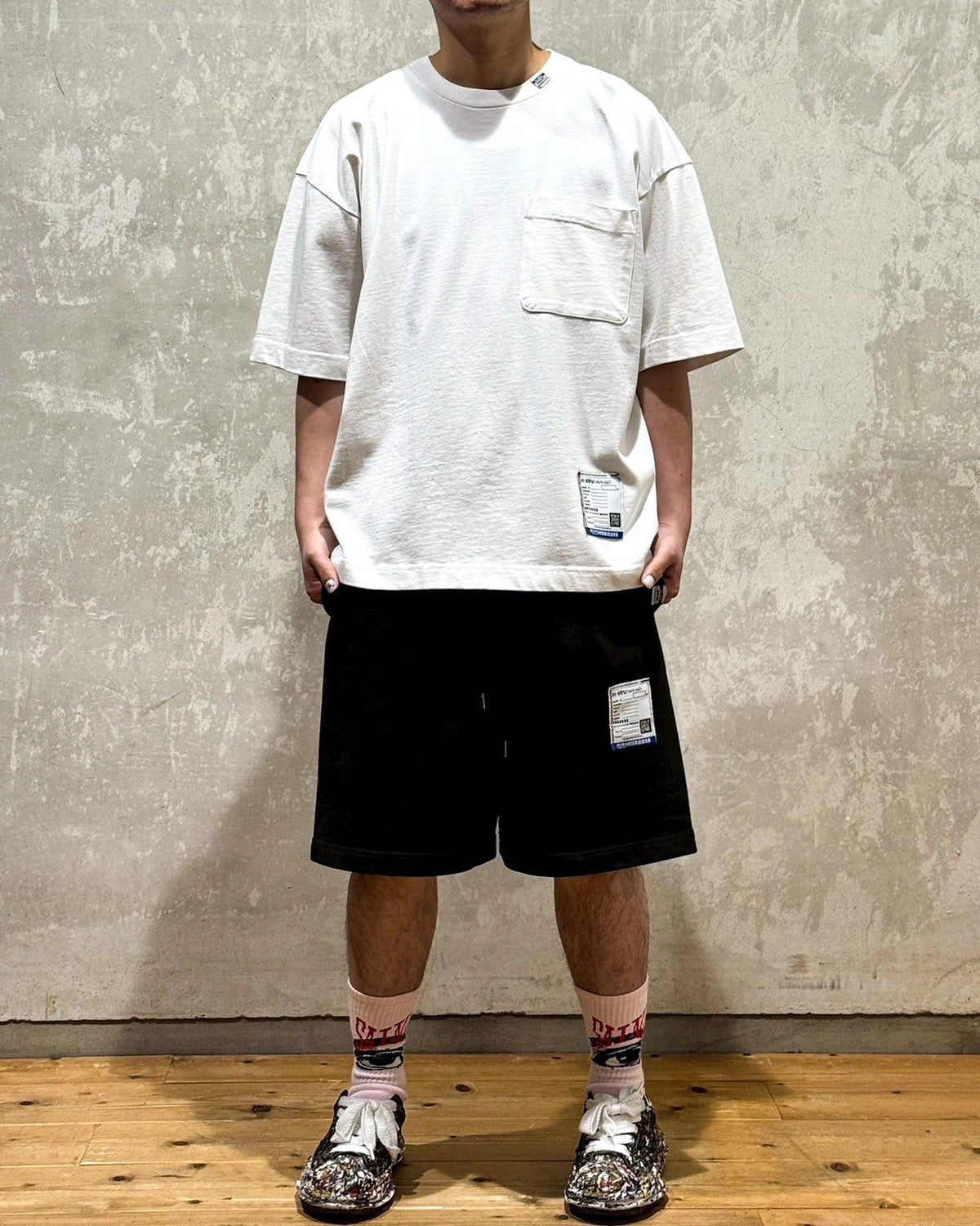 Maison MIHARA YASUHIRO in・stru(men-tal). / Heavy Weight Jersey Half-sleeve T-shirt (I12TS512)
