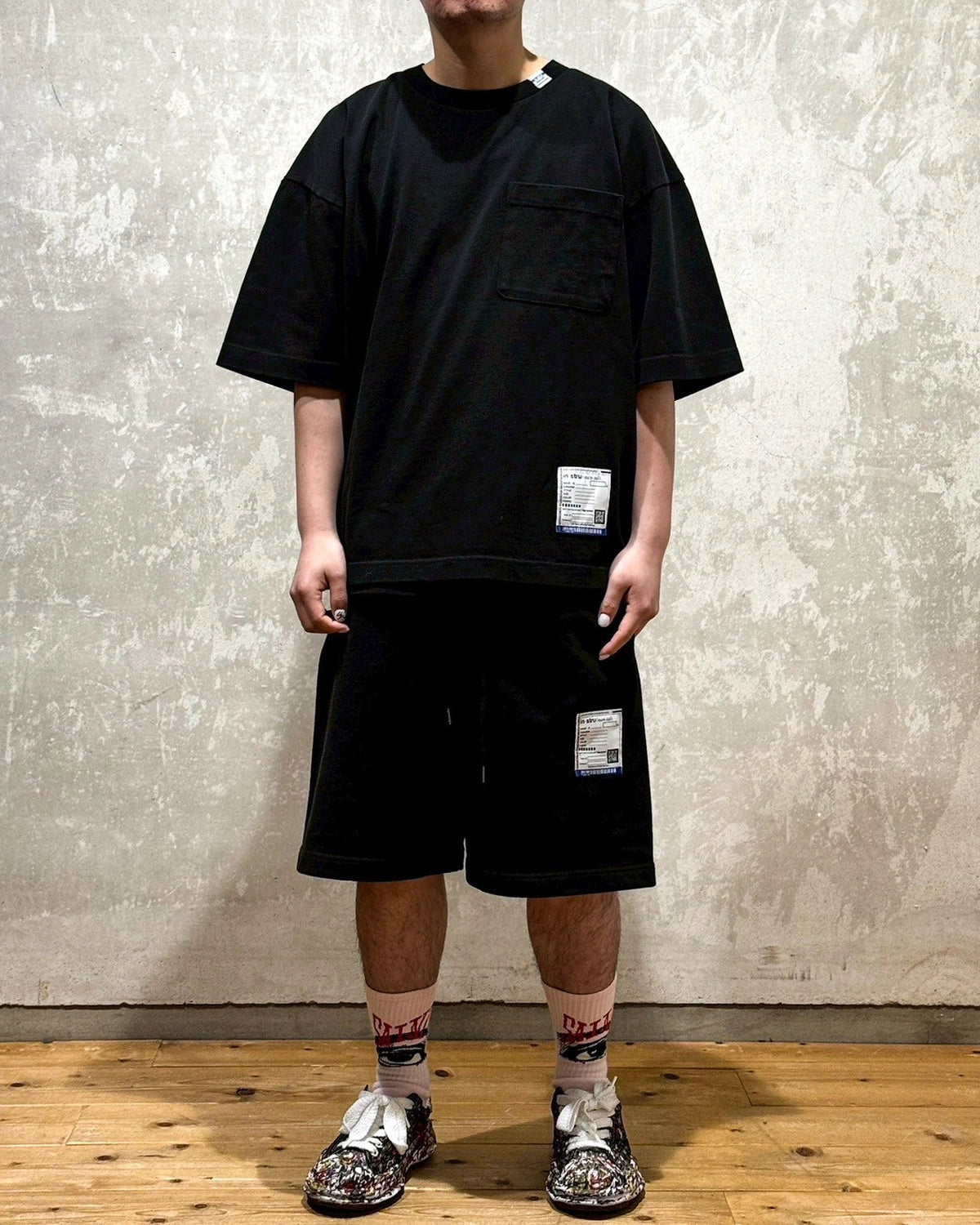 Maison MIHARA YASUHIRO in・stru(men-tal). / Heavy Weight Jersey Half-sleeve T-shirt (I12TS512)