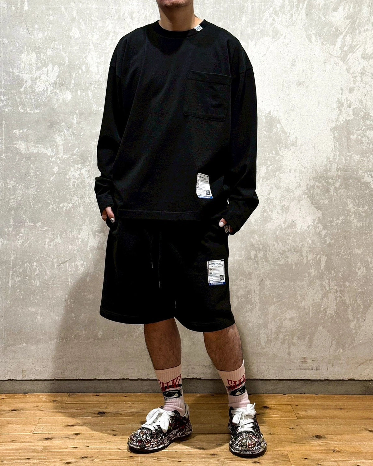 Maison MIHARA YASUHIRO in・stru(men-tal). / Heavy Weight Jersey Long-sleeve T-shirt (I12LT511)