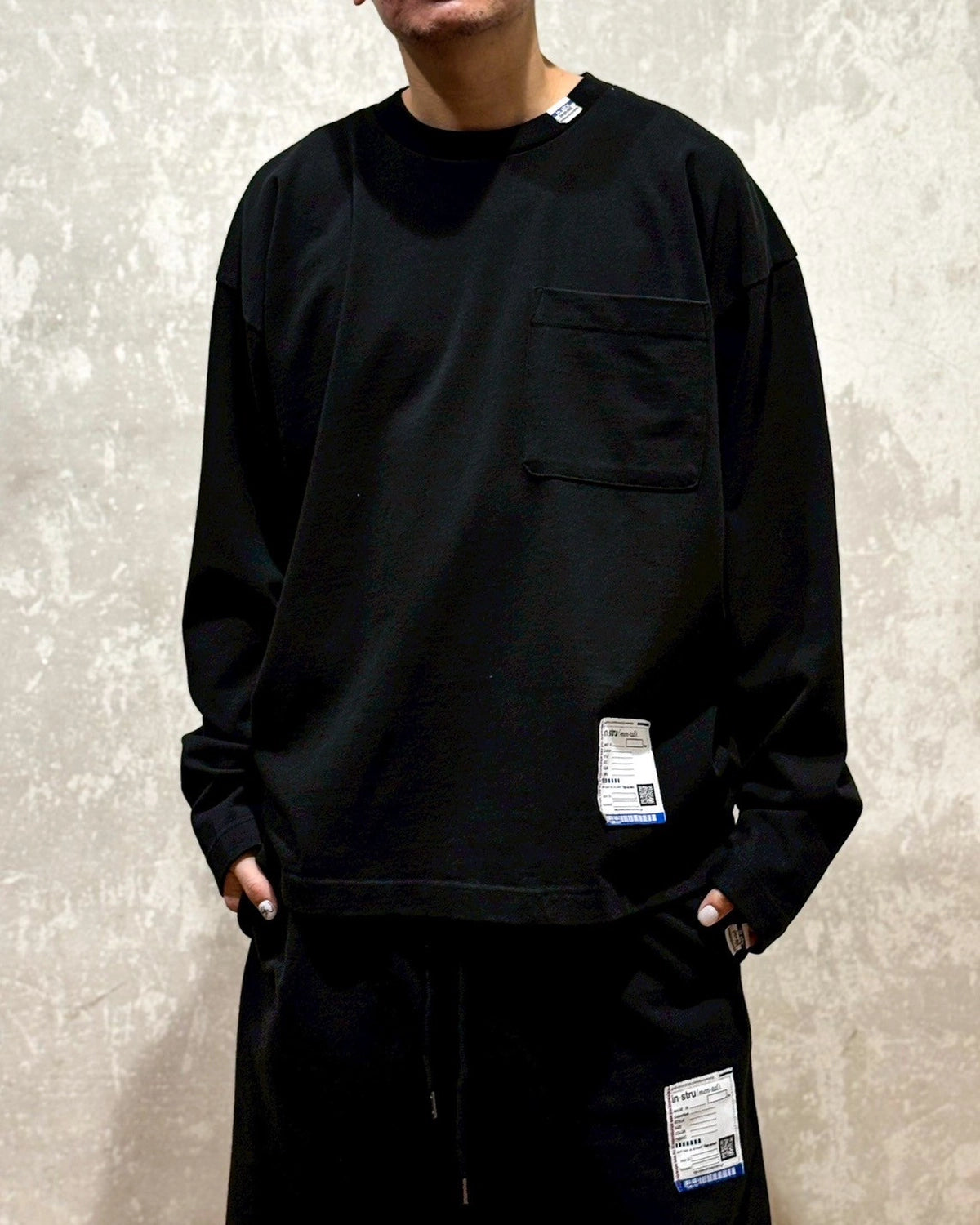 Maison MIHARA YASUHIRO in・stru(men-tal). / Heavy Weight Jersey Long-sleeve T-shirt (I12LT511)