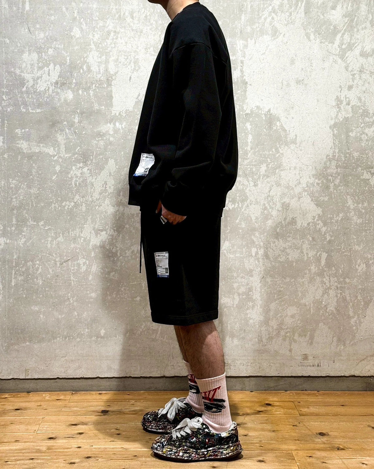 Maison MIHARA YASUHIRO in・stru(men-tal). / French Terry Pullover Sweatshirt (I12PO502)