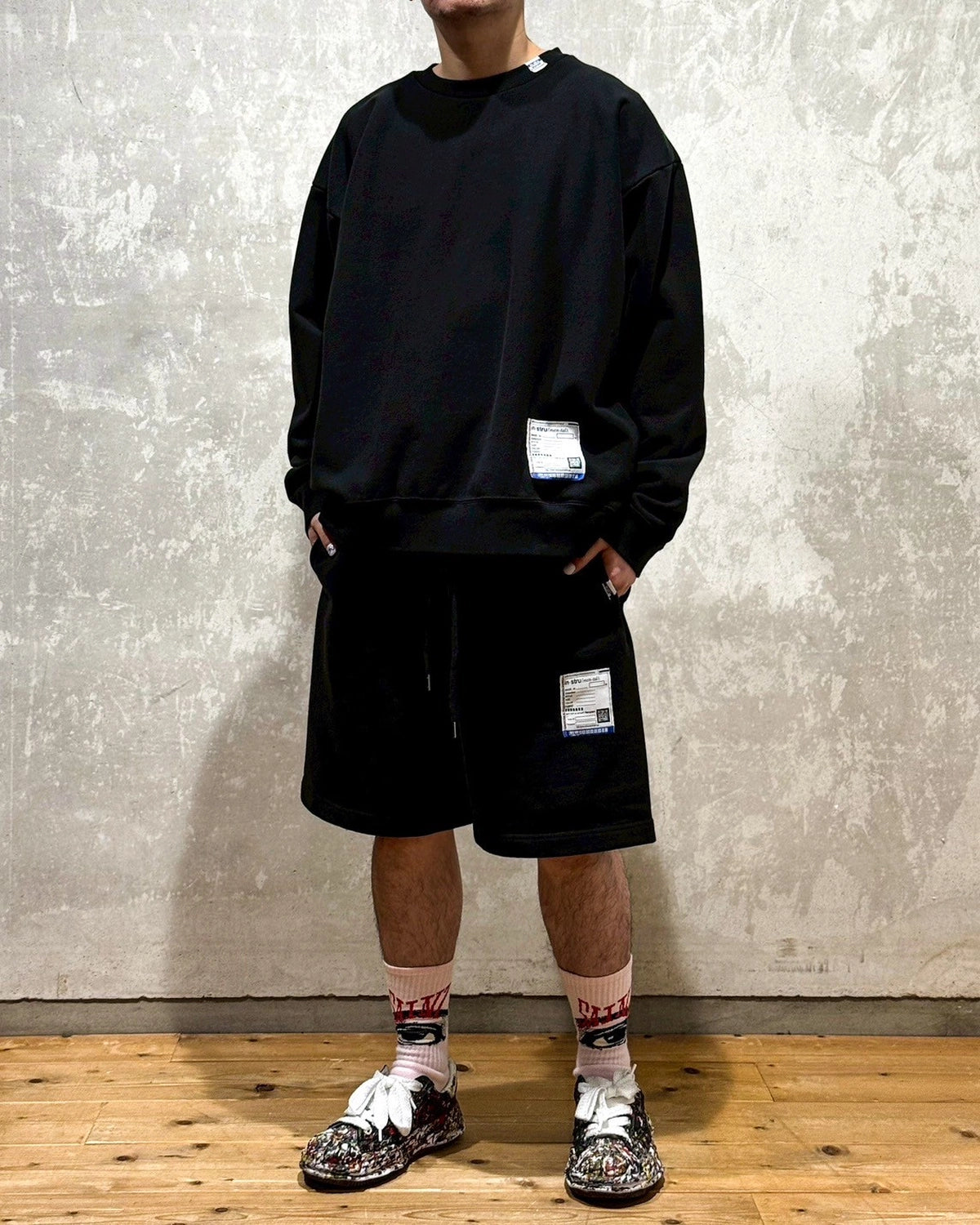 Maison MIHARA YASUHIRO in・stru(men-tal). / French Terry Pullover Sweatshirt (I12PO502)