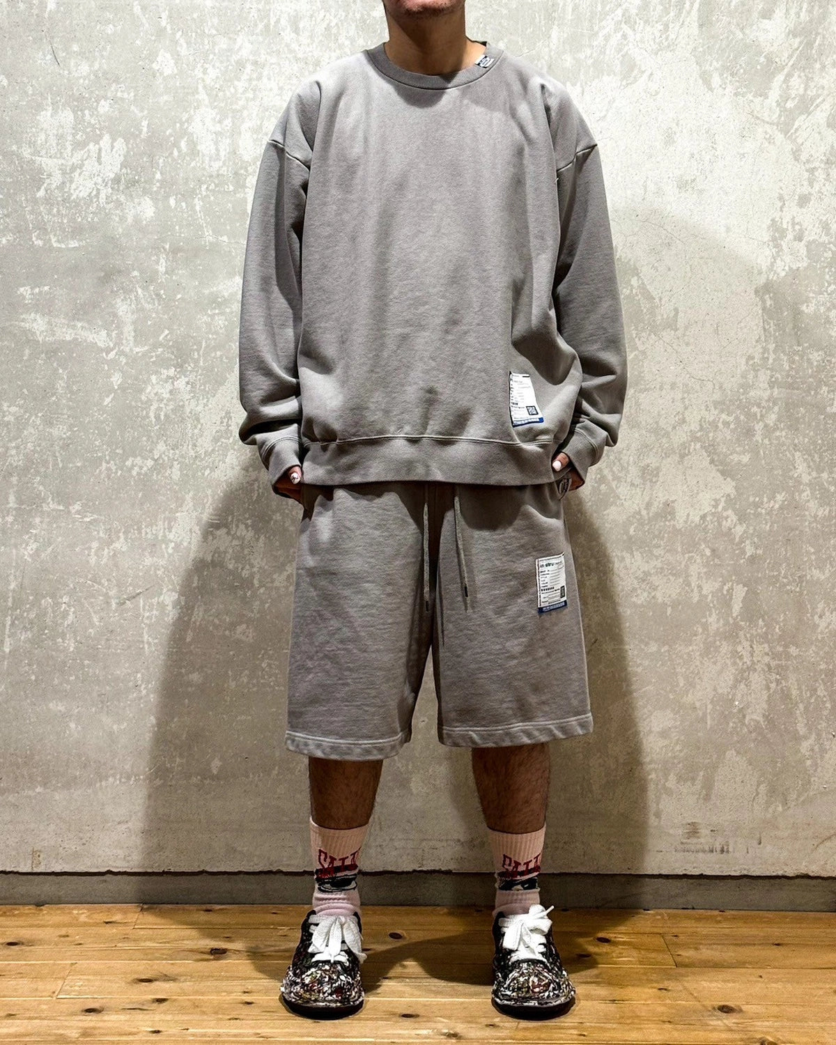 Maison MIHARA YASUHIRO in・stru(men-tal). / French Terry Pullover Sweatshirt (I12PO502)