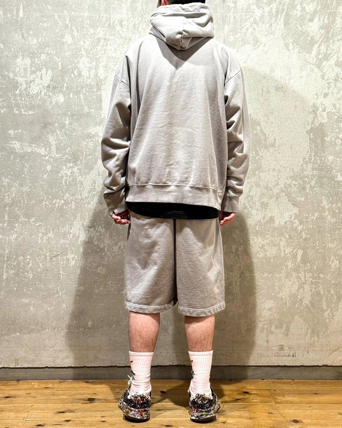Maison MIHARA YASUHIRO in・stru(men-tal). / French Terry Hooded Sweatshirt (I12HD501)