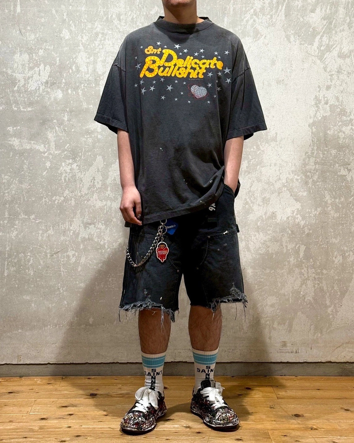 ©︎SAINT Mxxxxxx / SS TEE / DELICATE BULLSHIT (SM-HR8-0000-003)