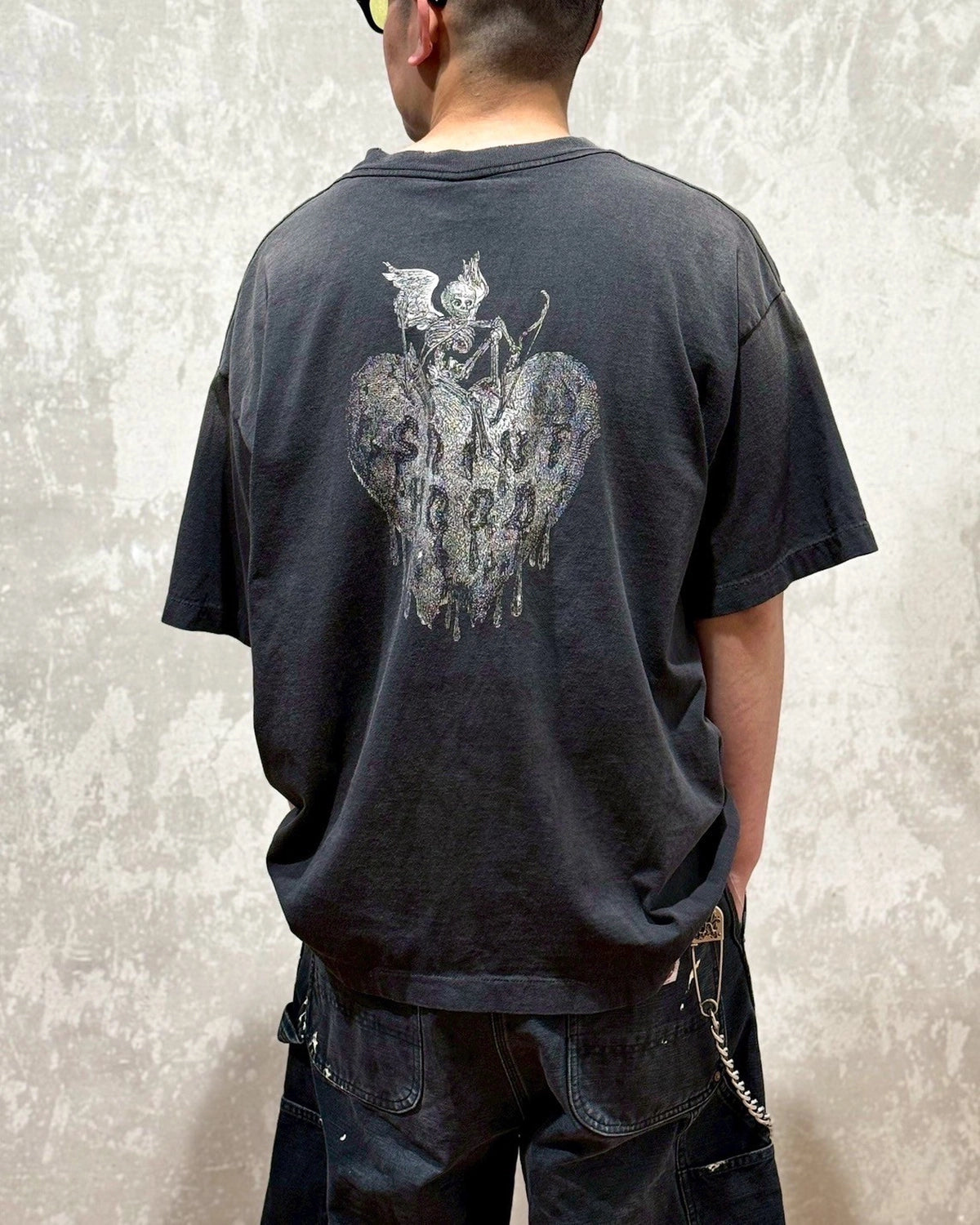 ©︎SAINT Mxxxxxx × NEIGHBORHOOD / NH_SS TEE / STHD.FEARLESS (SM-HR8-0000-C70)