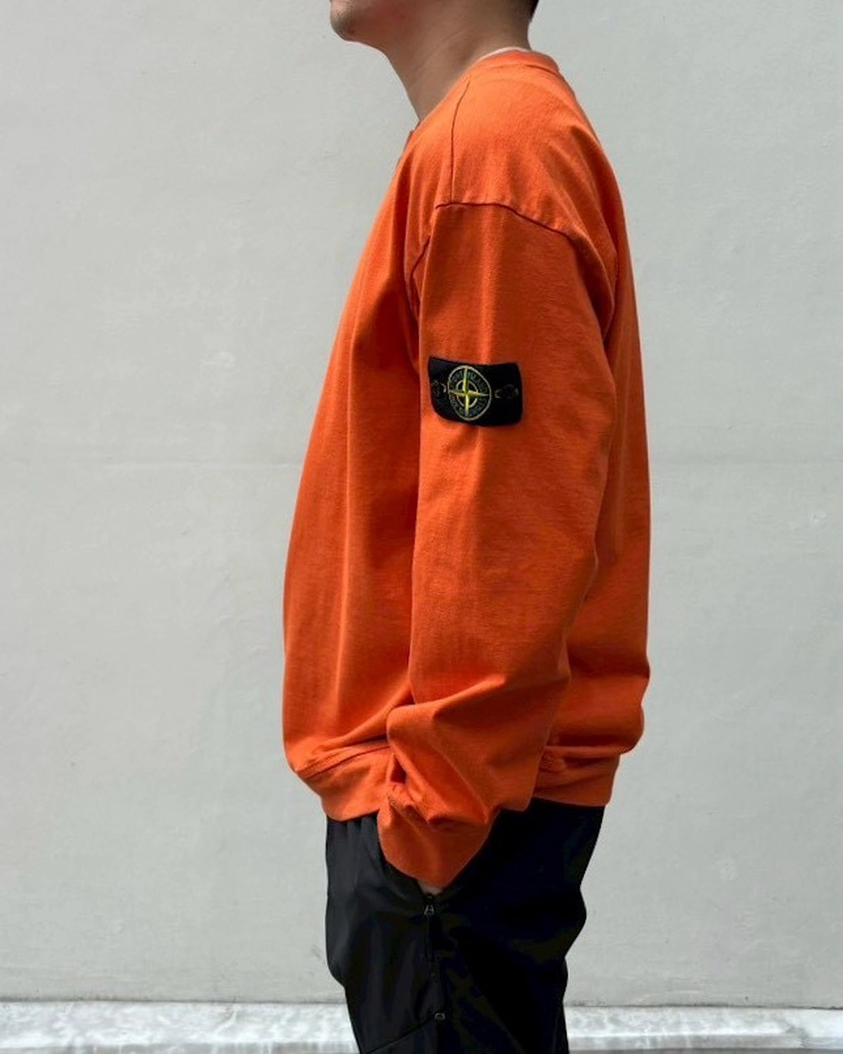 STONE ISLAND / HEAVY ORGANIC COTTON JERSEY (L2S156100057S0B50)