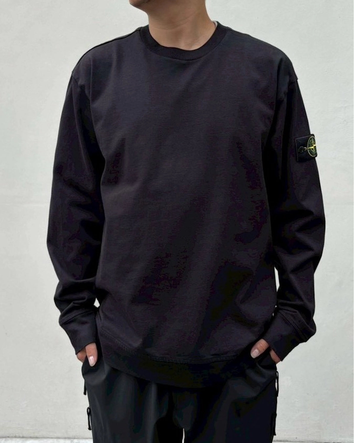 STONE ISLAND / HEAVY ORGANIC COTTON JERSEY (L2S156100057S0B50)